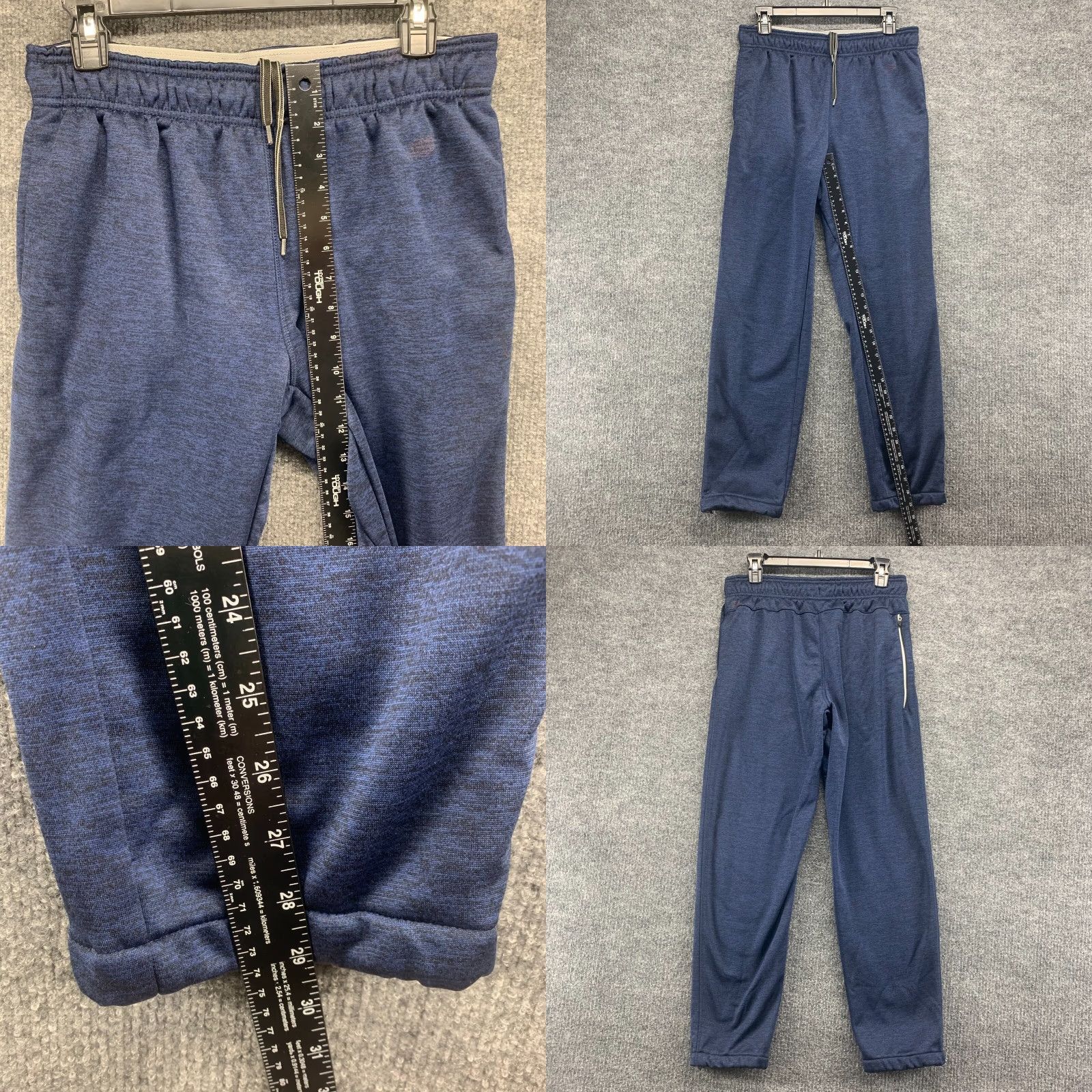 Vintage AND1 Pant Mens Medium Blue Active Sweatpants Athletic Straight Polyester Workout Size US 30 / EU 46 - 8 Thumbnail