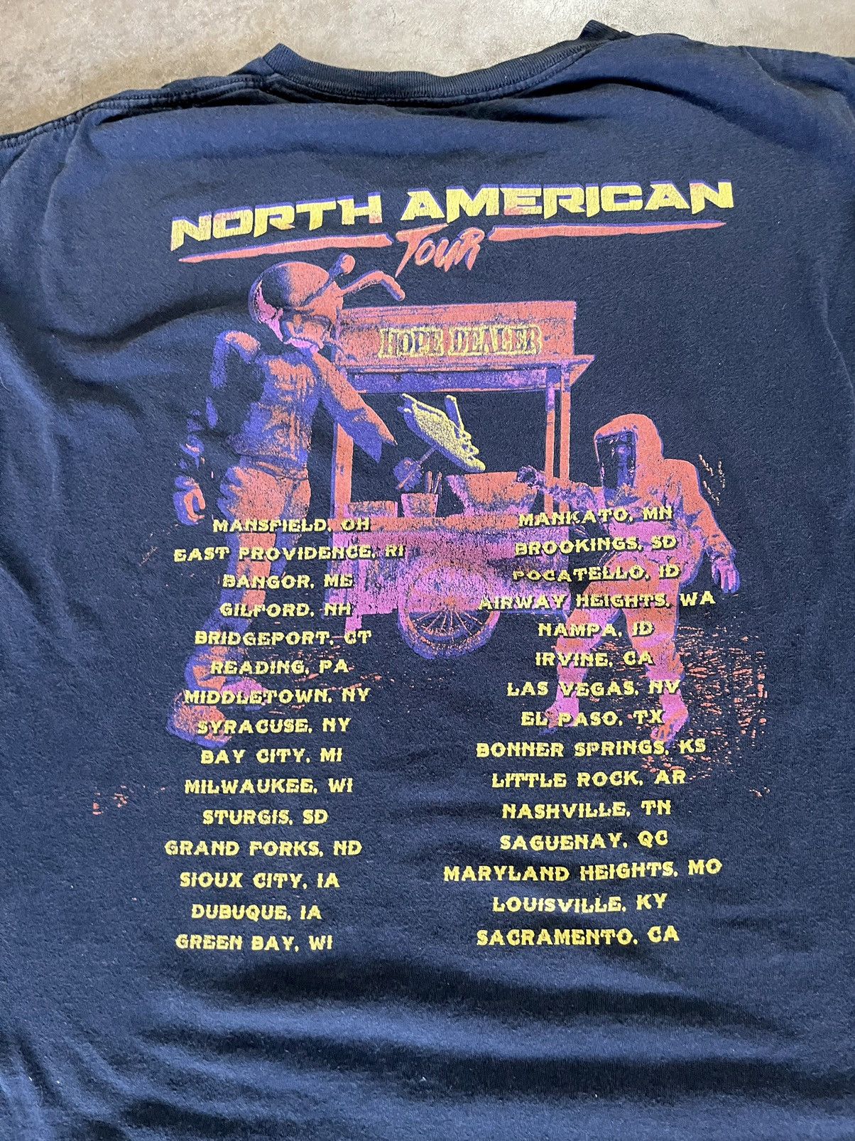 Band Tees Faded Papa Roach Ego Trip Tour Tee Size US L / EU 52-54 / 3 - 4 Thumbnail