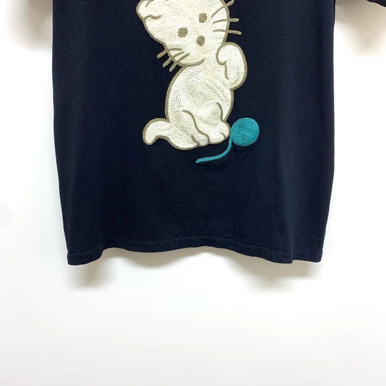 Gucci Gucci Black cat red and green belt short sleeves 2501-Nexta Size US XS / EU 42 / 0 - 6 Thumbnail