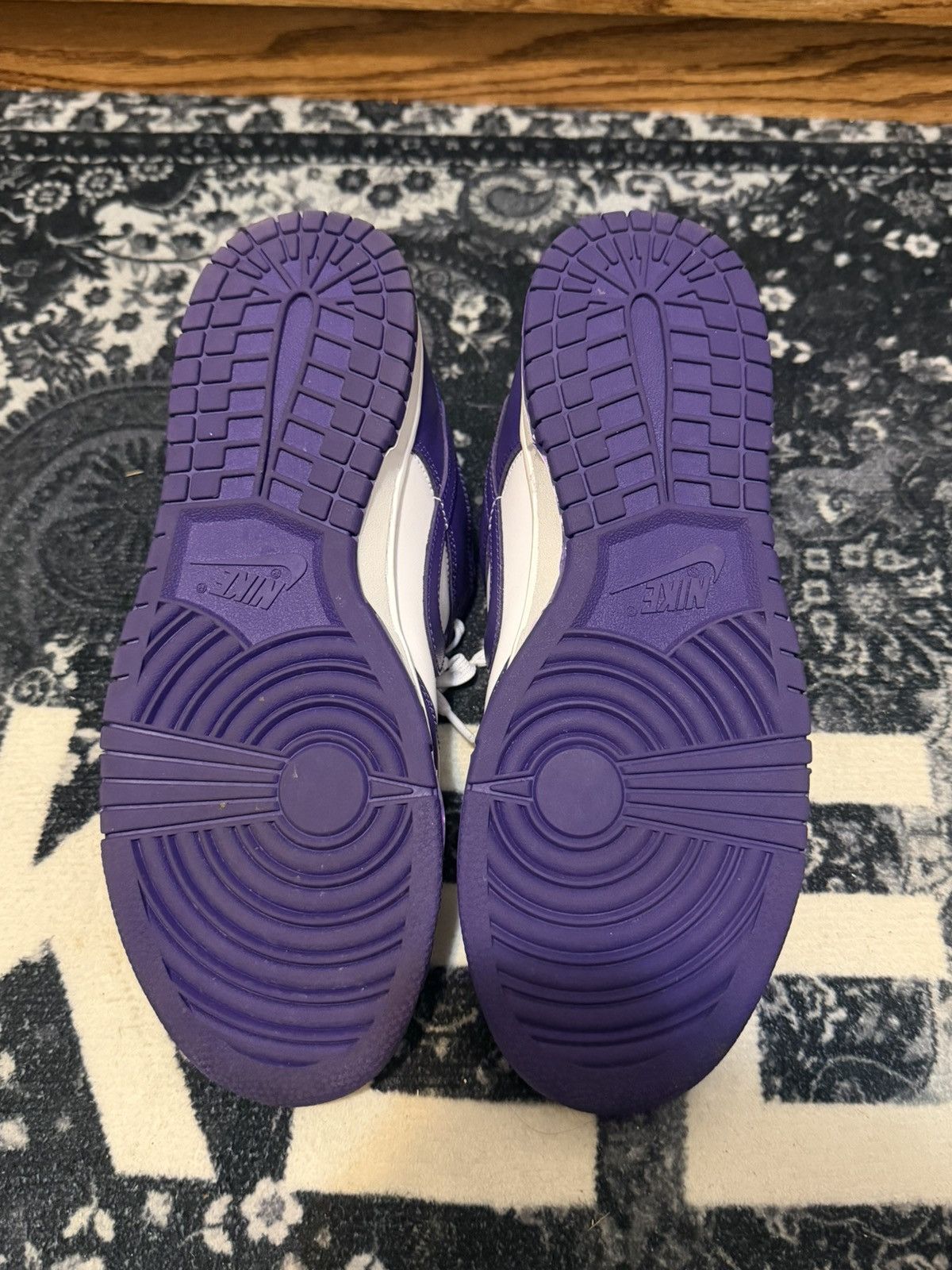 Nike NIKE DUNK LOW "CHAMPIONSHIP PURPLE" Size US 9.5 / EU 42-43 - 5 Thumbnail