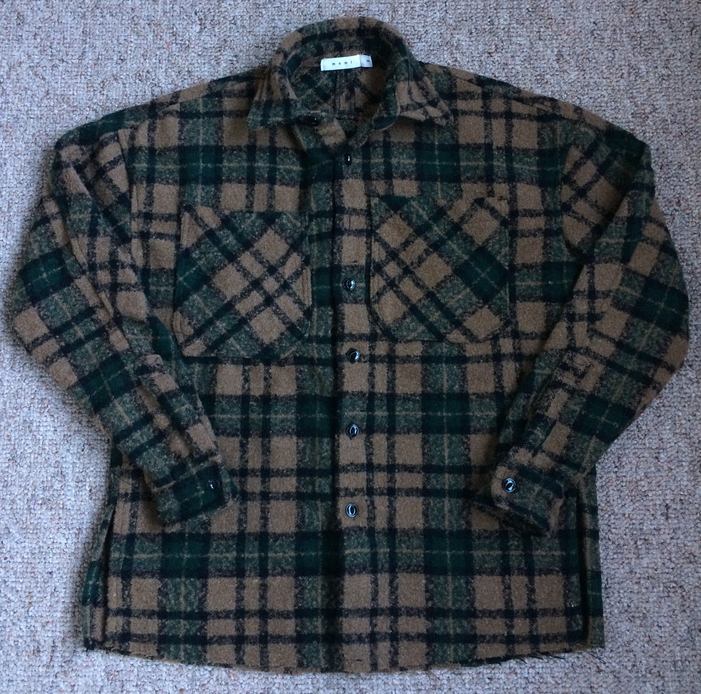 MNML MNML Loose Woven Flannel Shirt Size US XS / EU 42 / 0 - 1 Thumbnail