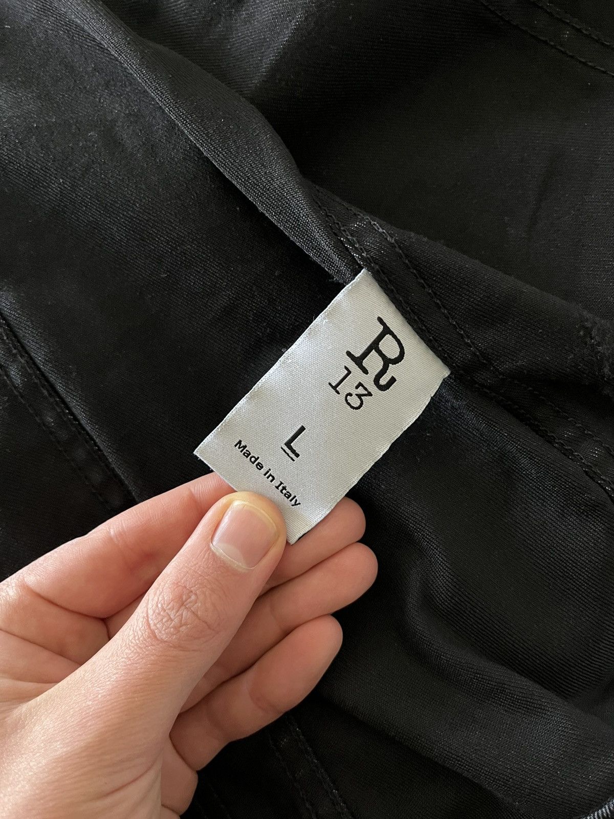 R13 R13 waxed denim jacket Size US L / EU 52-54 / 3 - 5 Thumbnail