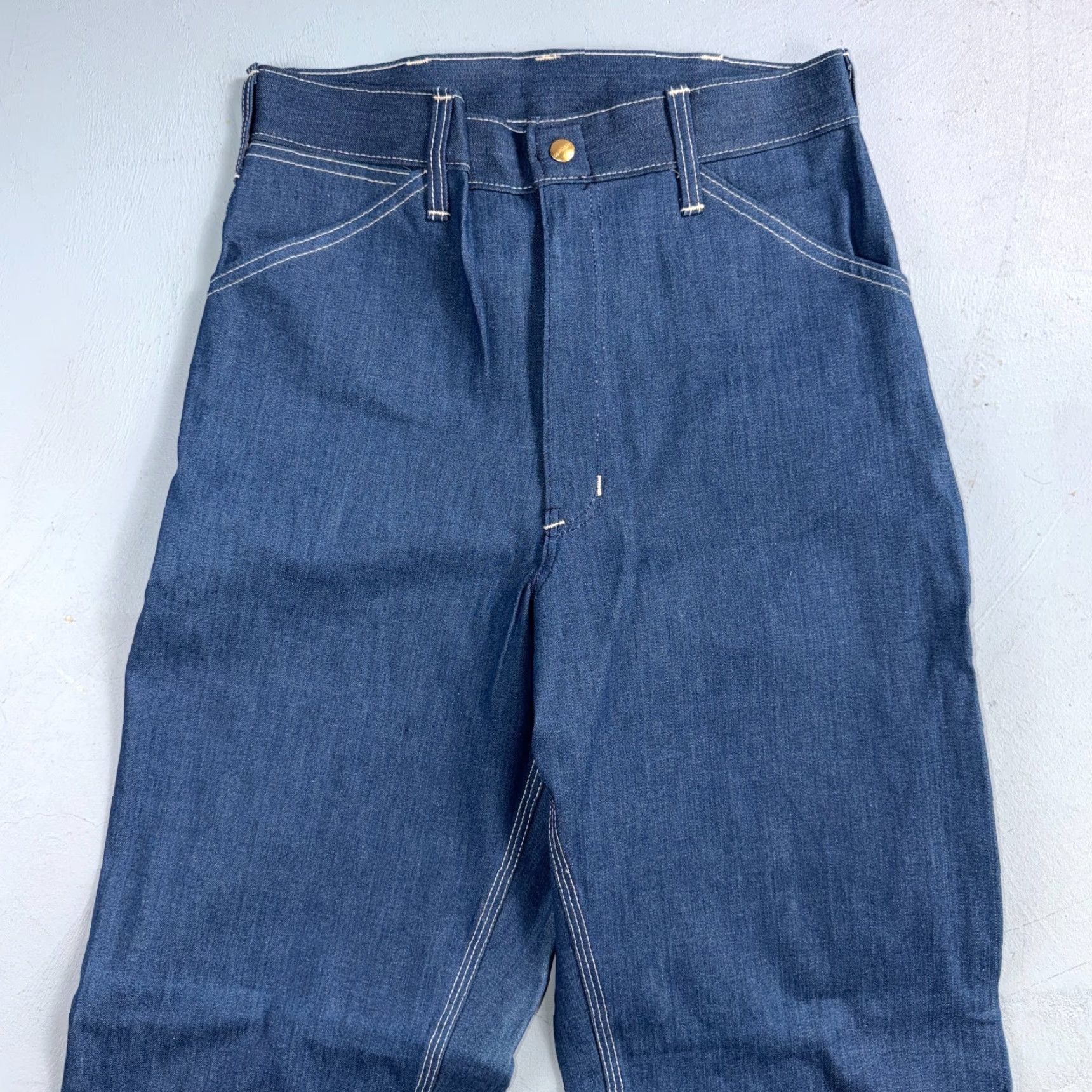 Carhartt VINTAGE Carhartt Denim Work Pants Jeans Carpenter 30x32 Blue 1970s USA Union Tags Mens Mens (or "Mens" at end) Size US 30 / EU 46 - 5 Thumbnail