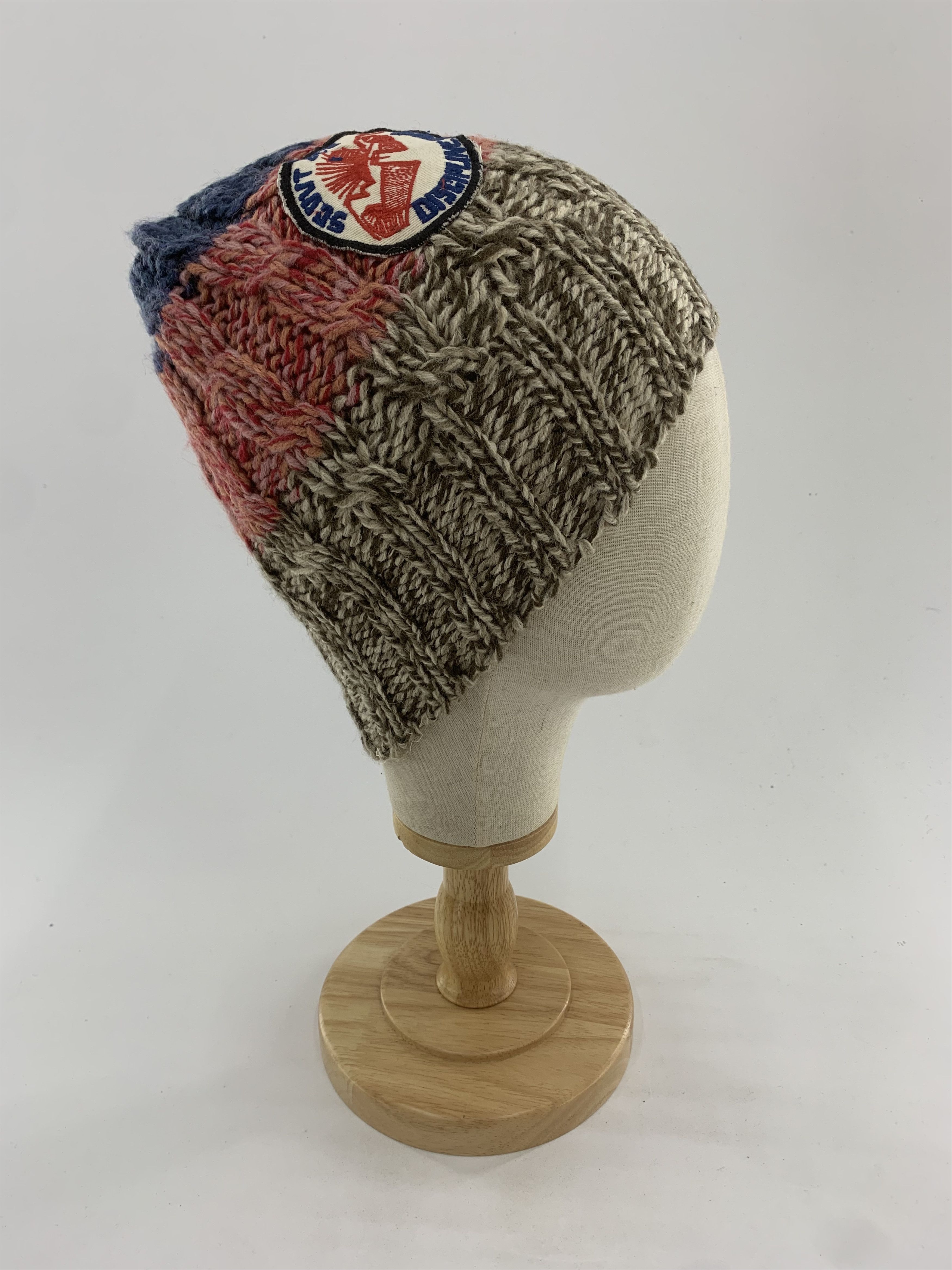 Vintage F,O,KID Beanie Hat Snowcap Size ONE SIZE - 4 Thumbnail