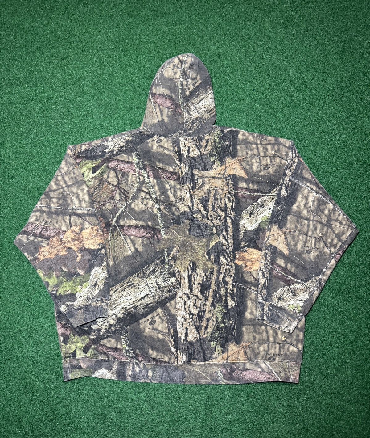 Mossy Oaks Y2K Camo Mossy Oak Hoodie XXL Hip Hop Grunge Sweatshirt Size US XXL / EU 58 / 5 - 4 Thumbnail