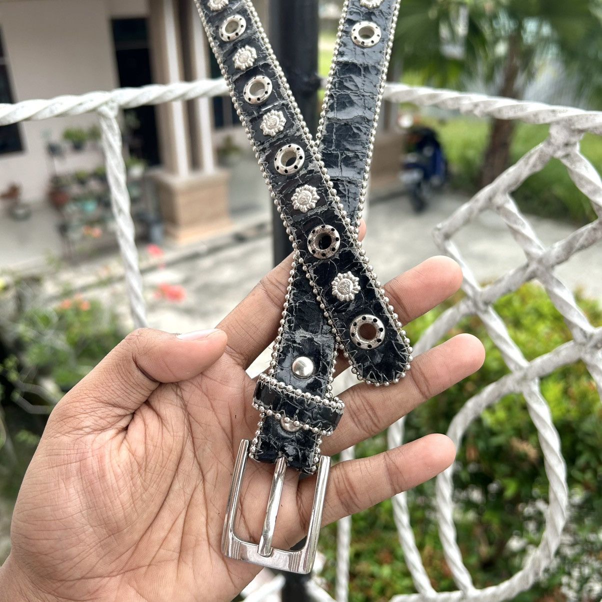 Japanese Brand Vintage y2k Studed Belt Leather Size ONE SIZE - 11 Thumbnail