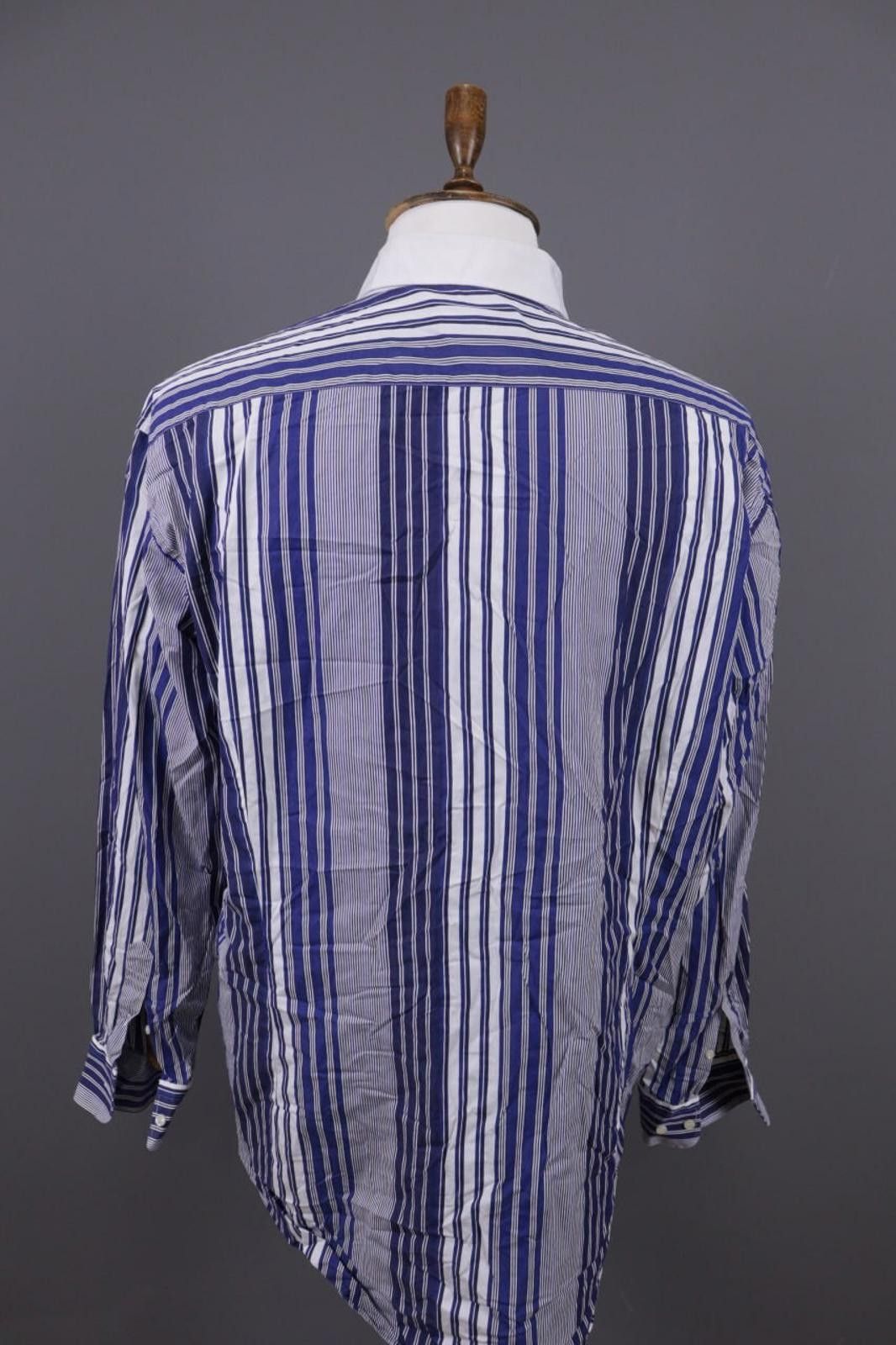 Paul & Shark Men Paul & Shark Yachting Blue Striped Shirt Size 46 Size US M / EU 48-50 / 2 - 9 Thumbnail
