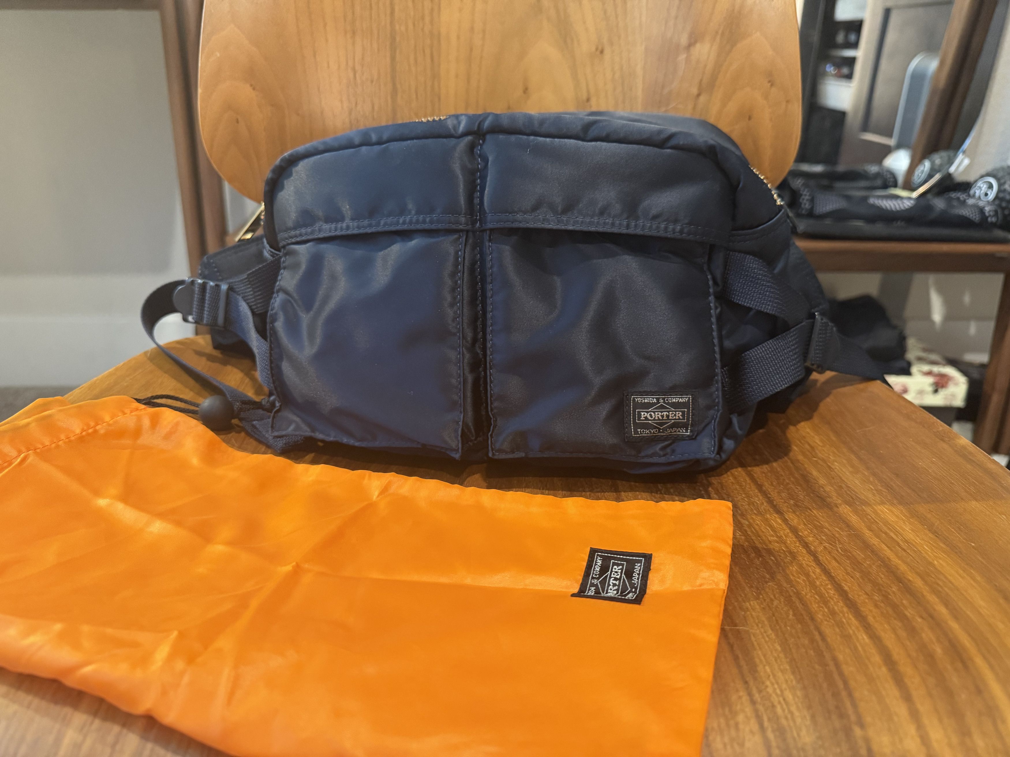 Porter Tanker Sling/waist Bag in Blue, Men's