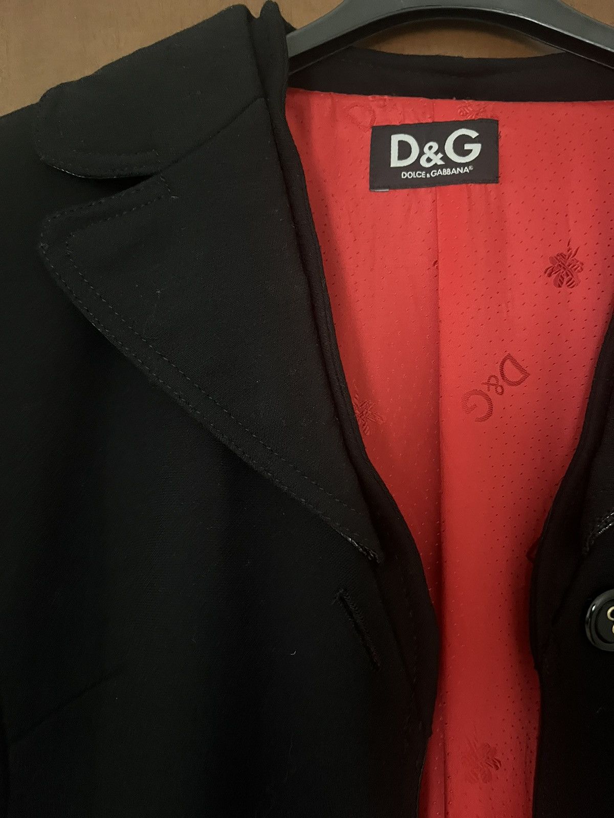Dolce & Gabbana Dolce & Gabbana D&G Y2K Archive Black Long Coat Size M / US 6-8 / IT 42-44 - 2 Thumbnail