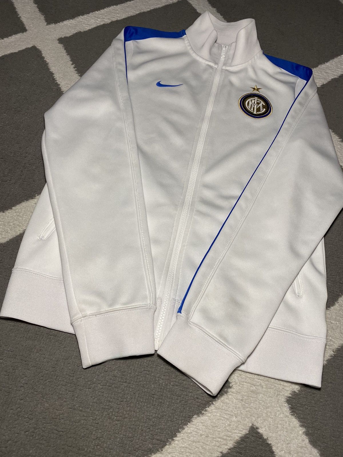 Nike Nike Inter Milan Track Jacket Soccer Blokecore Drill Drip Size US S / EU 44-46 / 1 - 7 Thumbnail