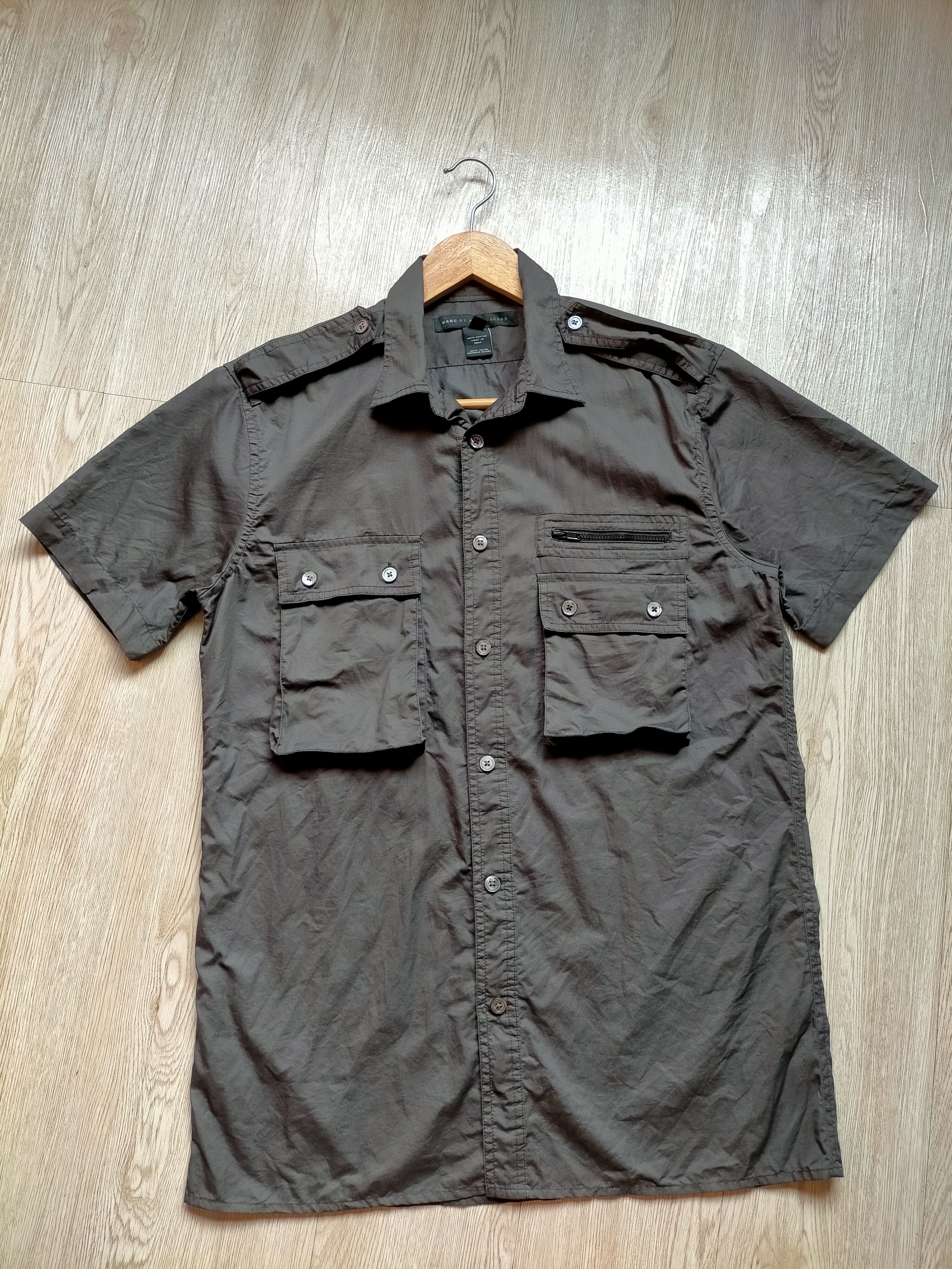 Marc Jacobs Marc Jacobs Double Pocket zipped Shirt Button ups Size US M / EU 48-50 / 2 - 1 Thumbnail