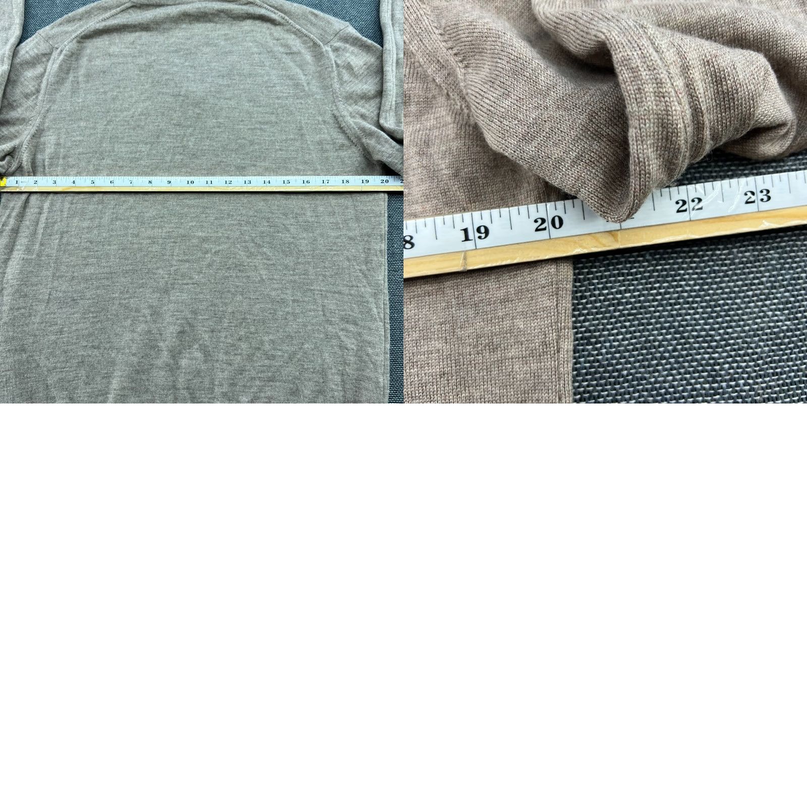J.Lindeberg J. Lindeberg Mens Jumper XL 100% Merino Wool Beige V-Neck Pullover Sweater Shirt? Size US XL / EU 56 / 4 - 8 Thumbnail