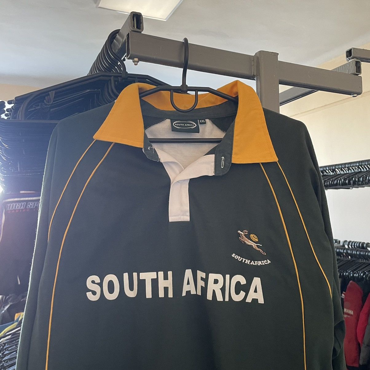 Vintage Vintage England South Africa Longsleeve T shirt Rugby goalke Size US XXL / EU 58 / 5 - 2 Thumbnail