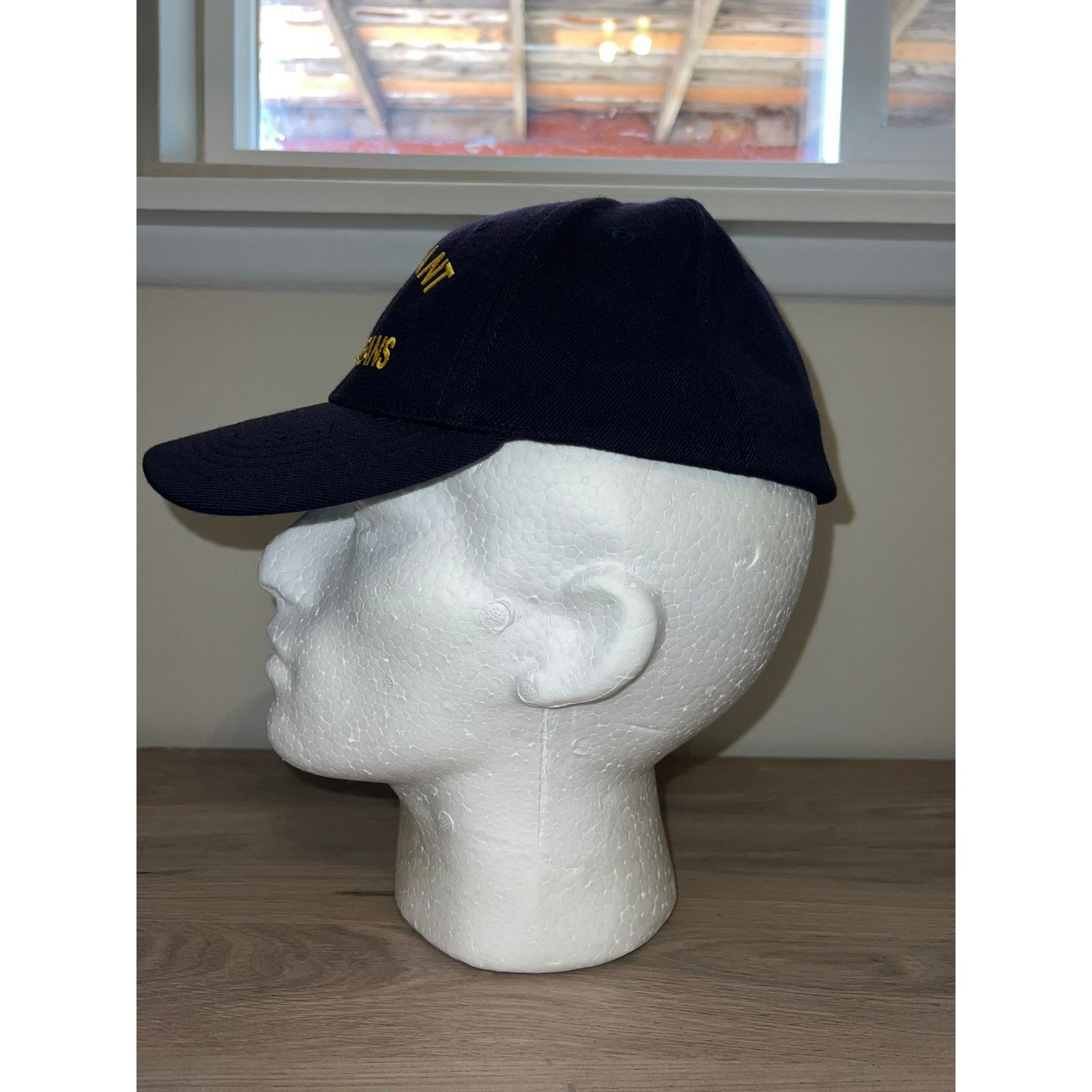 Vintage Vintage USCG US Coast Guard Ant New Orleans Blue Hat VTG S/M Size ONE SIZE - 3 Thumbnail