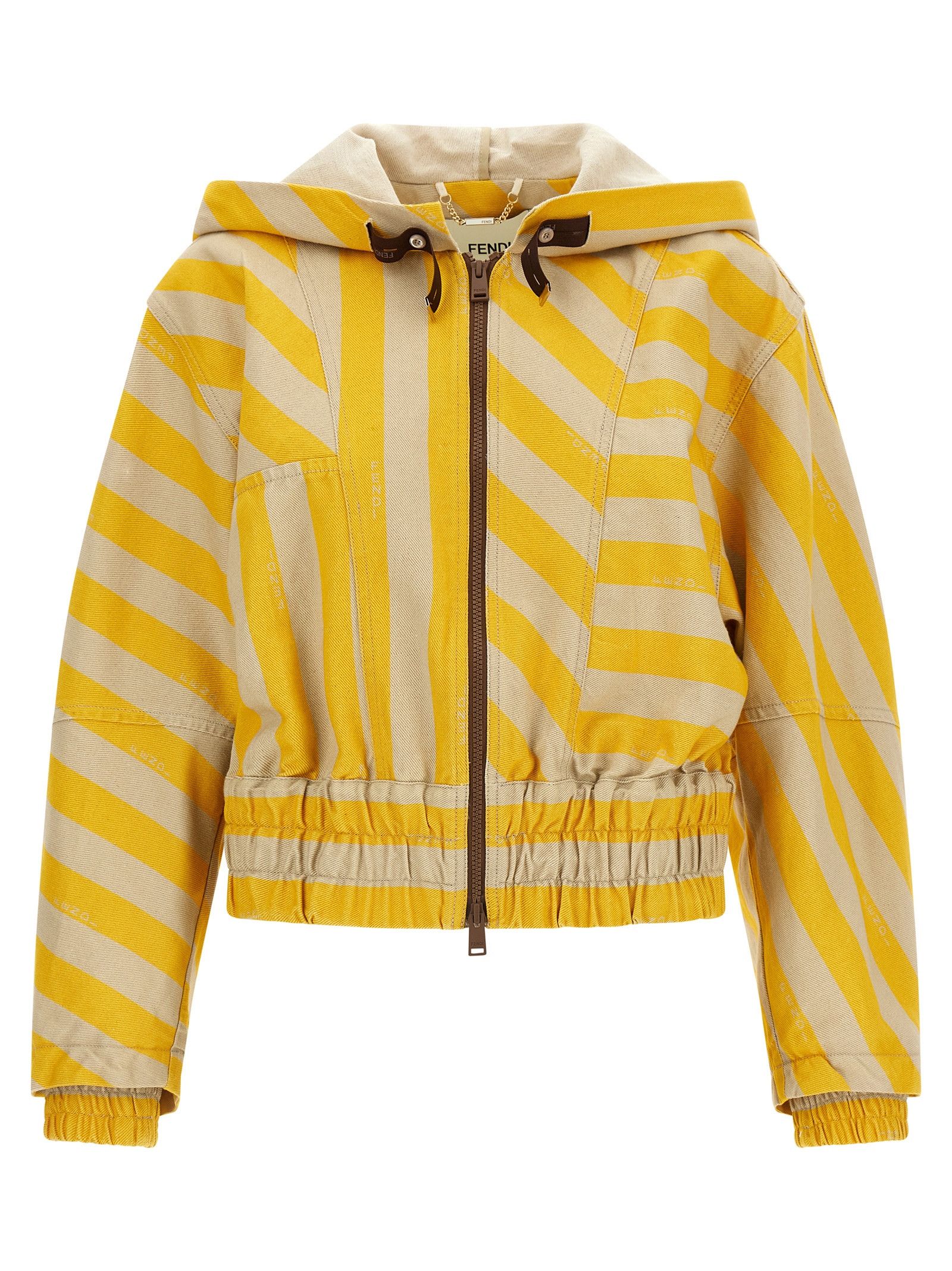 Fendi Pequin striped jacket Size M / US 6-8 / IT 42-44 - 1 Thumbnail