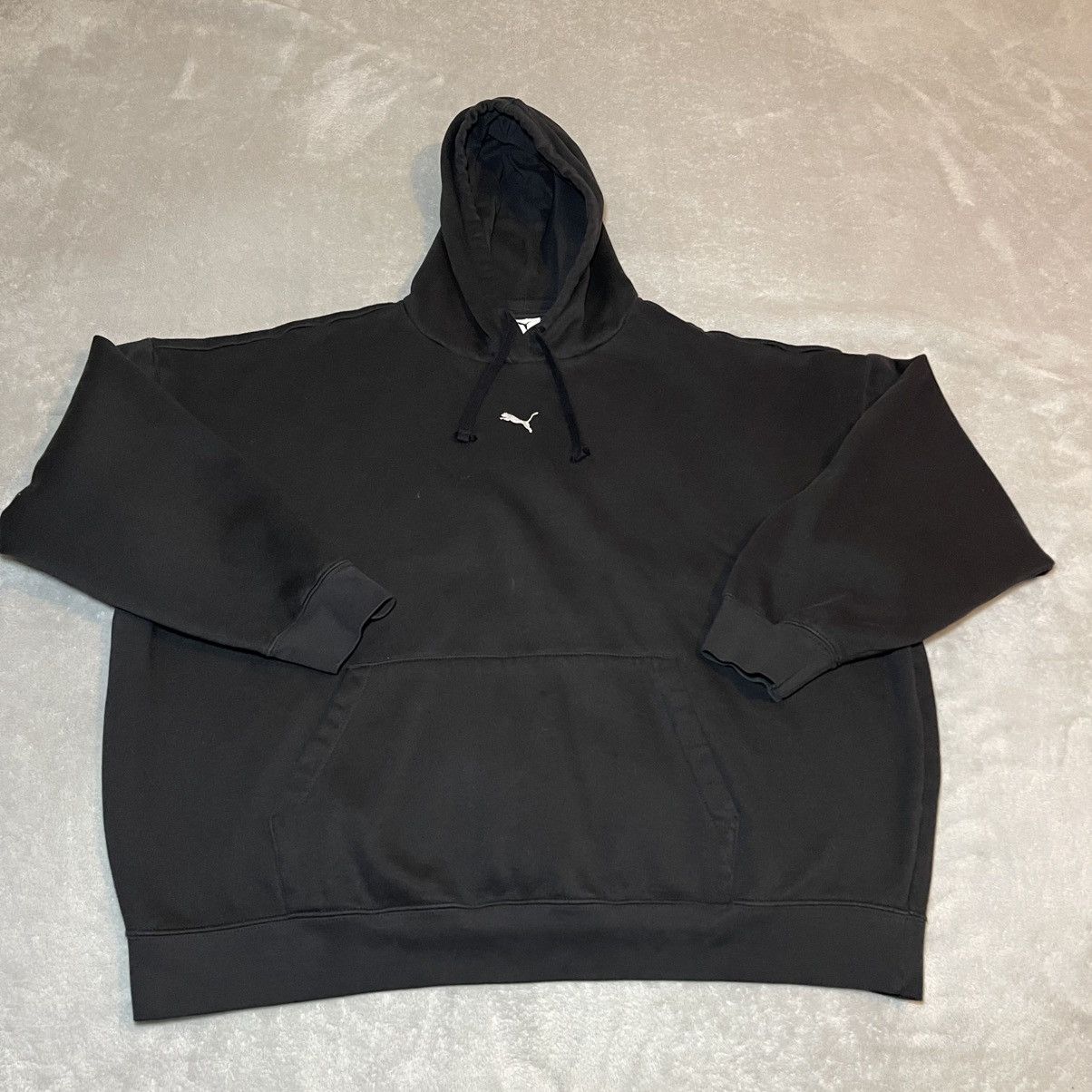 Puma Puma Mens Black Essentials Hoodie Oversized Sweatshirt Gym L Size US L / EU 52-54 / 3 - 3 Thumbnail
