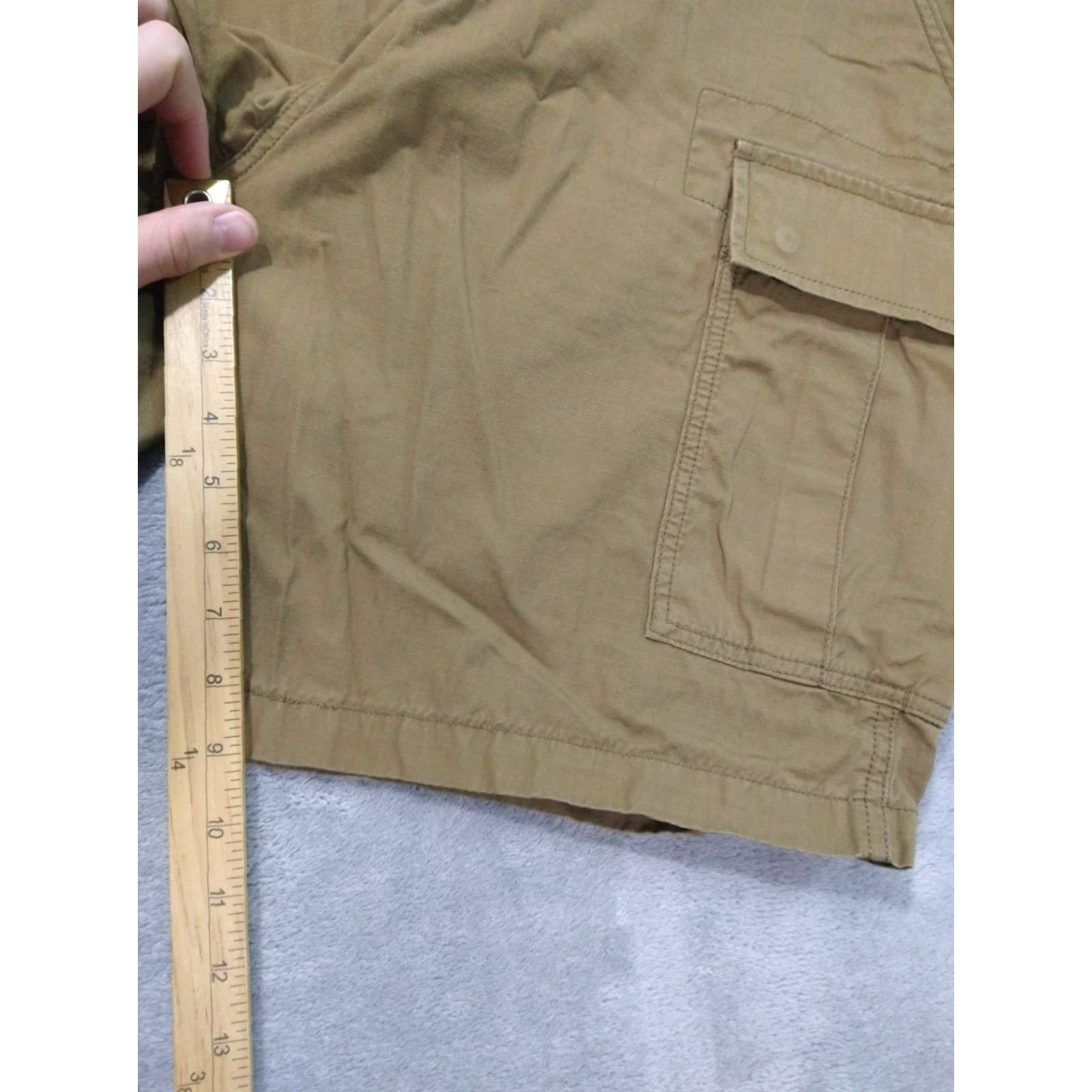 Levi's Levi's Shorts Mens 38 Brown Cargo Military Utility Ripstop Street Wear Grunge Size US 38 / EU 54 - 5 Thumbnail