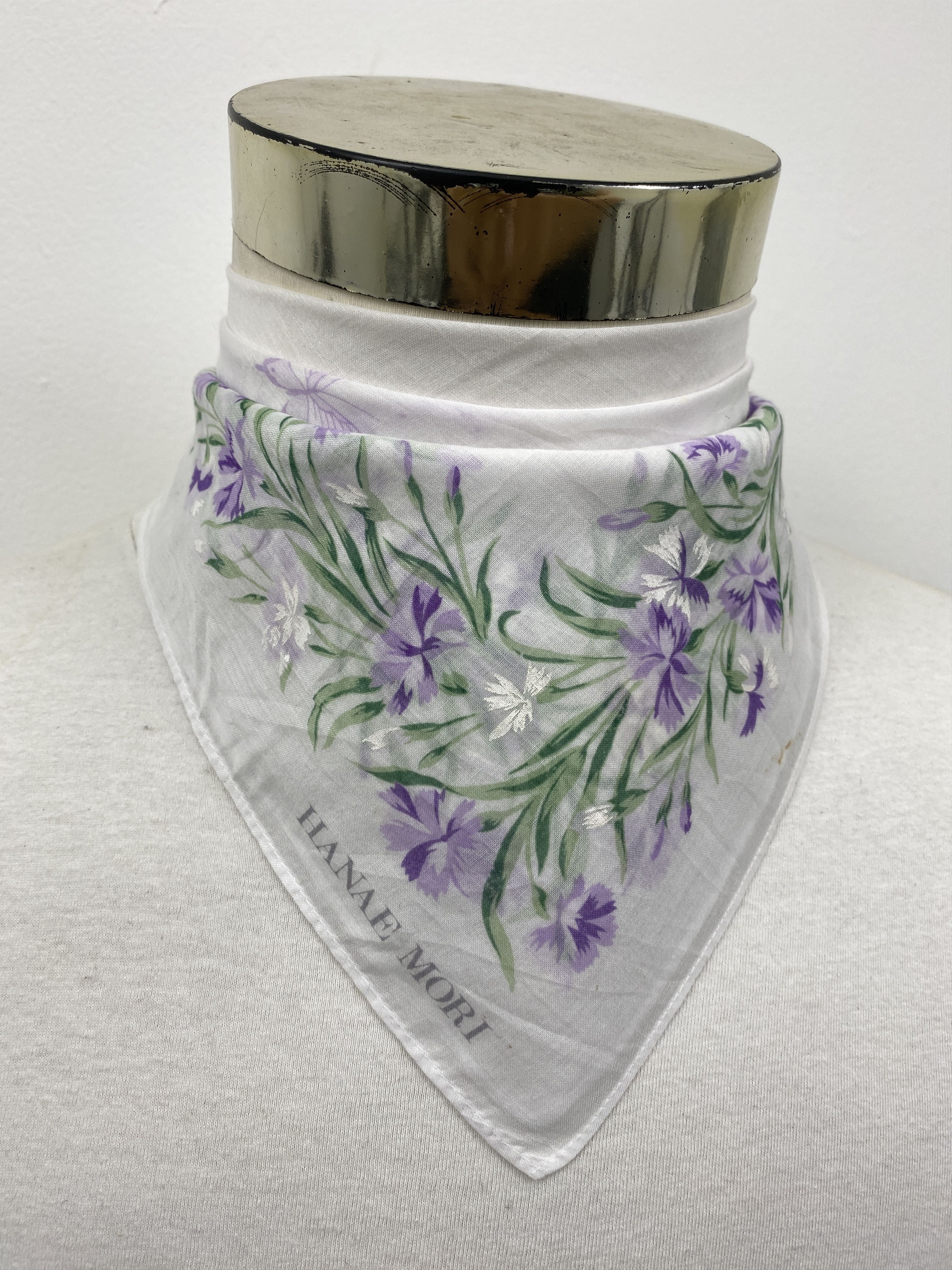 Hanae Mori Hanae Mori Handkerchief / Neckerchief / Bandana HKC0527 Size ONE SIZE - 2 Thumbnail