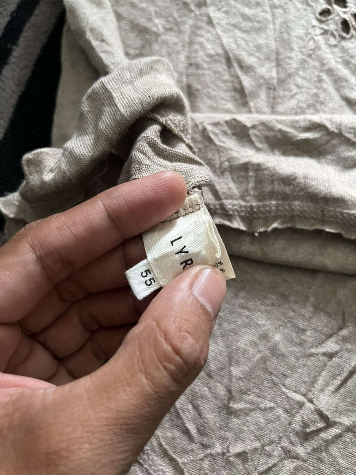 Seditionaries Japanese lyricue distressed skull embroidery lgb style Size US M / EU 48-50 / 2 - 6 Thumbnail