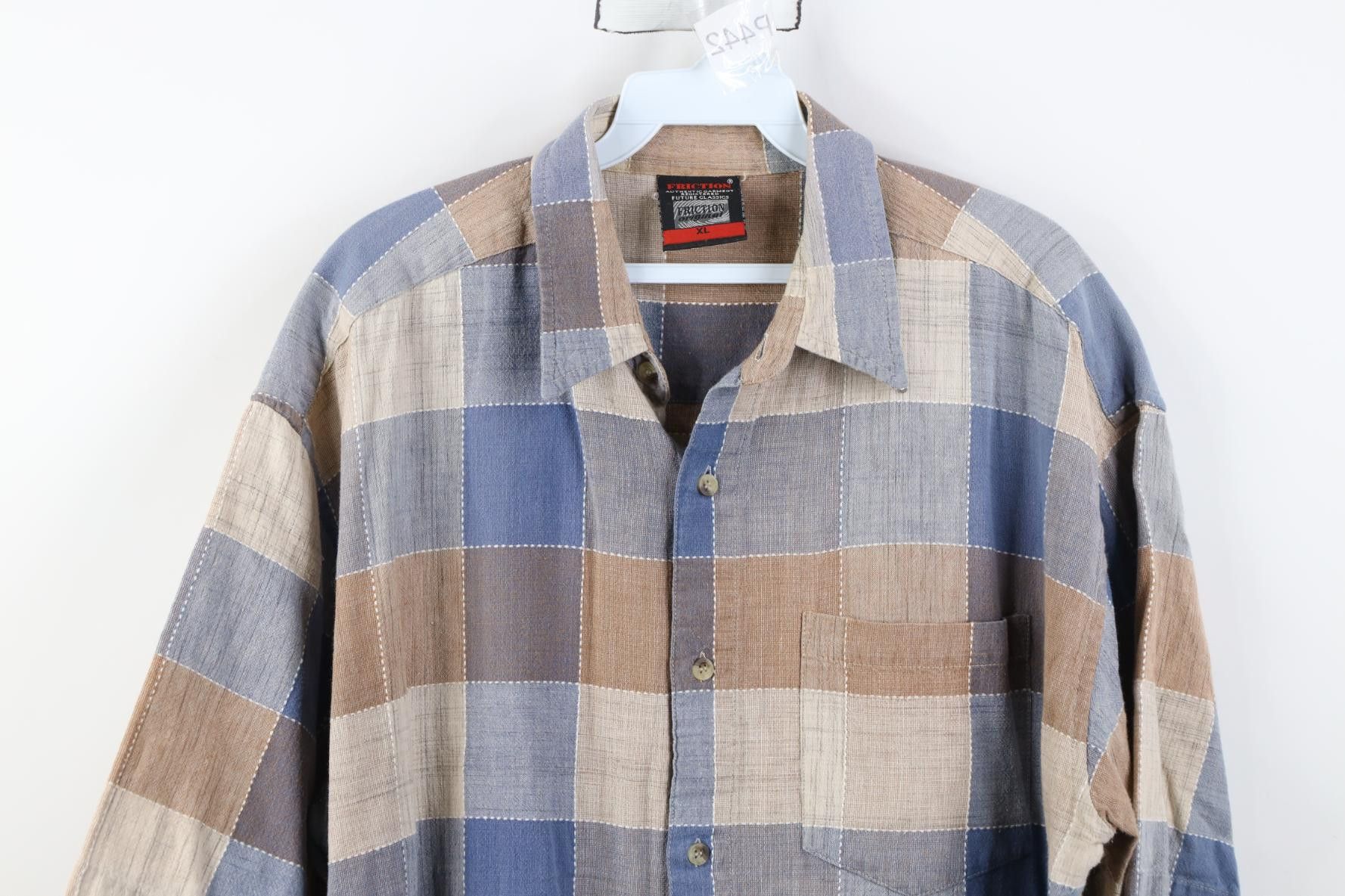 Vintage Vintage 90s Streetwear Short Sleeve Collared Button Shirt Size US XL / EU 56 / 4 - 2 Thumbnail