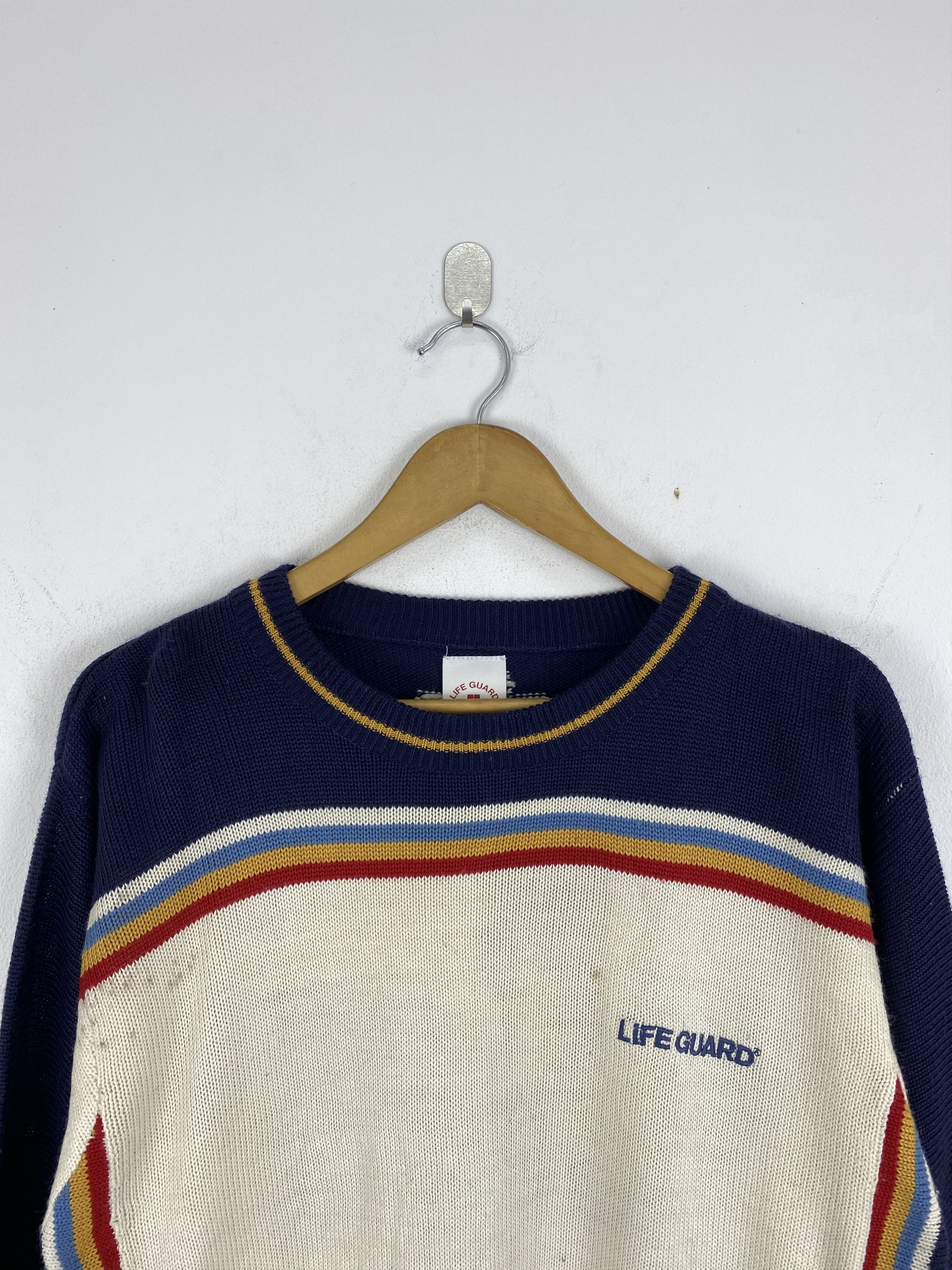 Japanese Brand × Vintage Vintage Lifeguard Long Sleeves Knitwear Size US M / EU 48-50 / 2 - 4 Thumbnail