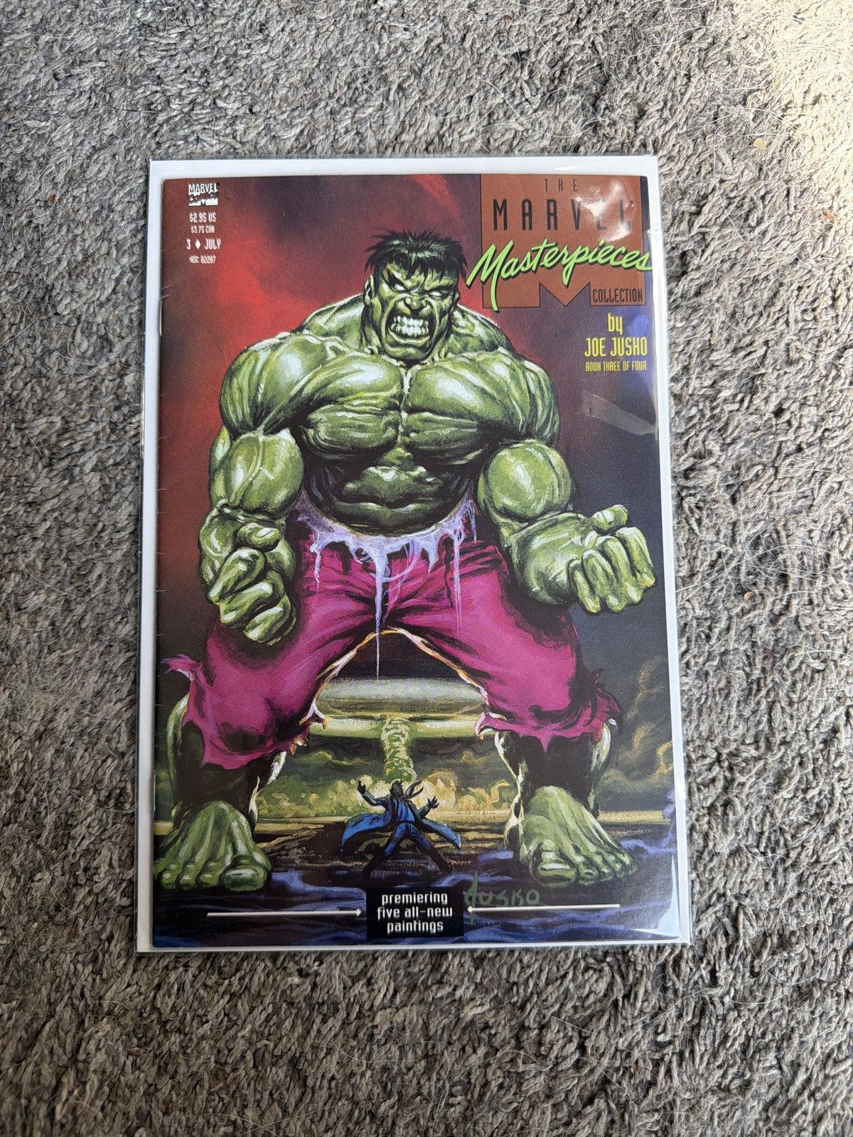 Marvel Comics 1993 Marvel Comics The Marvel Masterpieces Collection #3 Size ONE SIZE - 1 Thumbnail