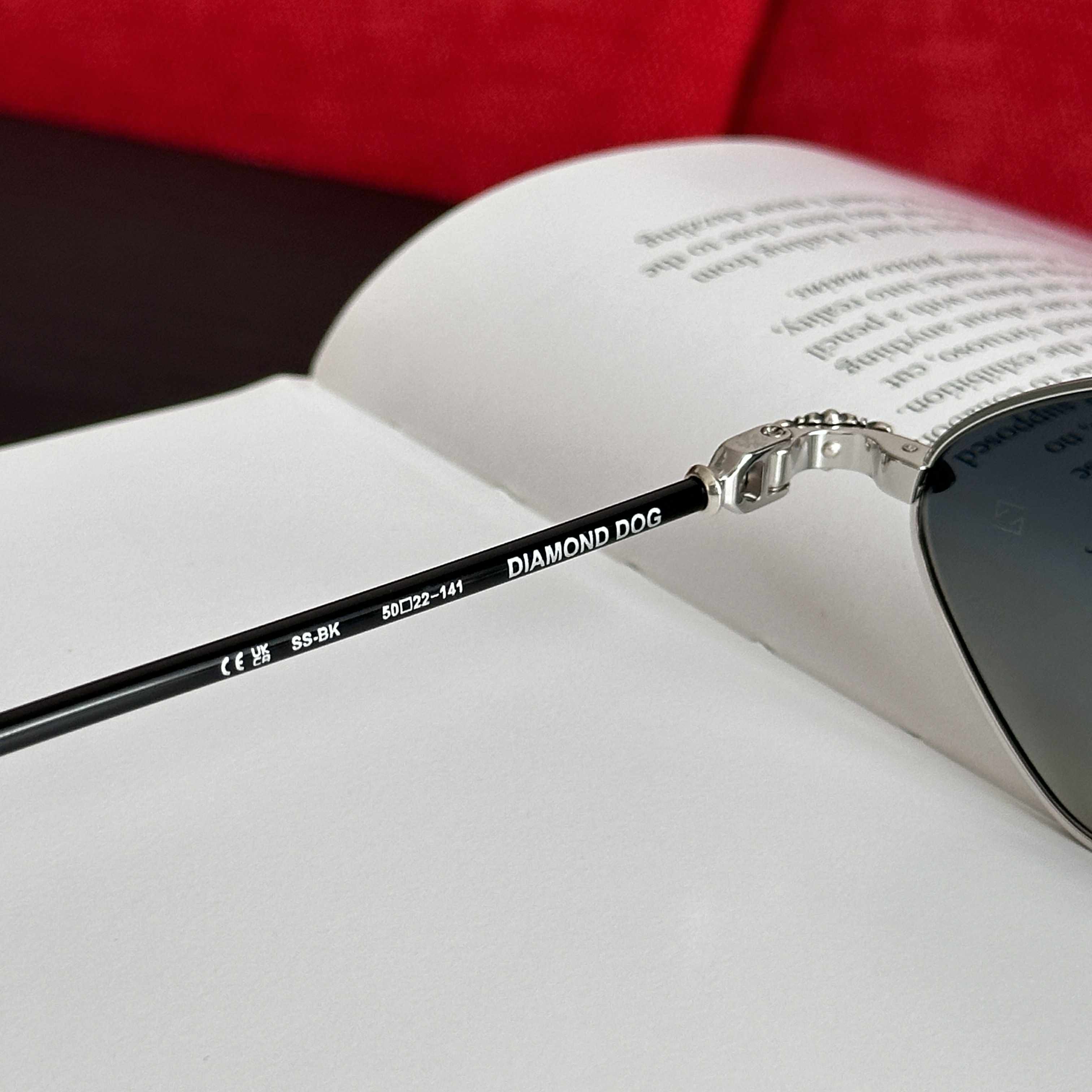 Chrome Hearts CHROME HEARTS DIAMOND DOG Shiny Silver/Black Size ONE SIZE - 4 Thumbnail