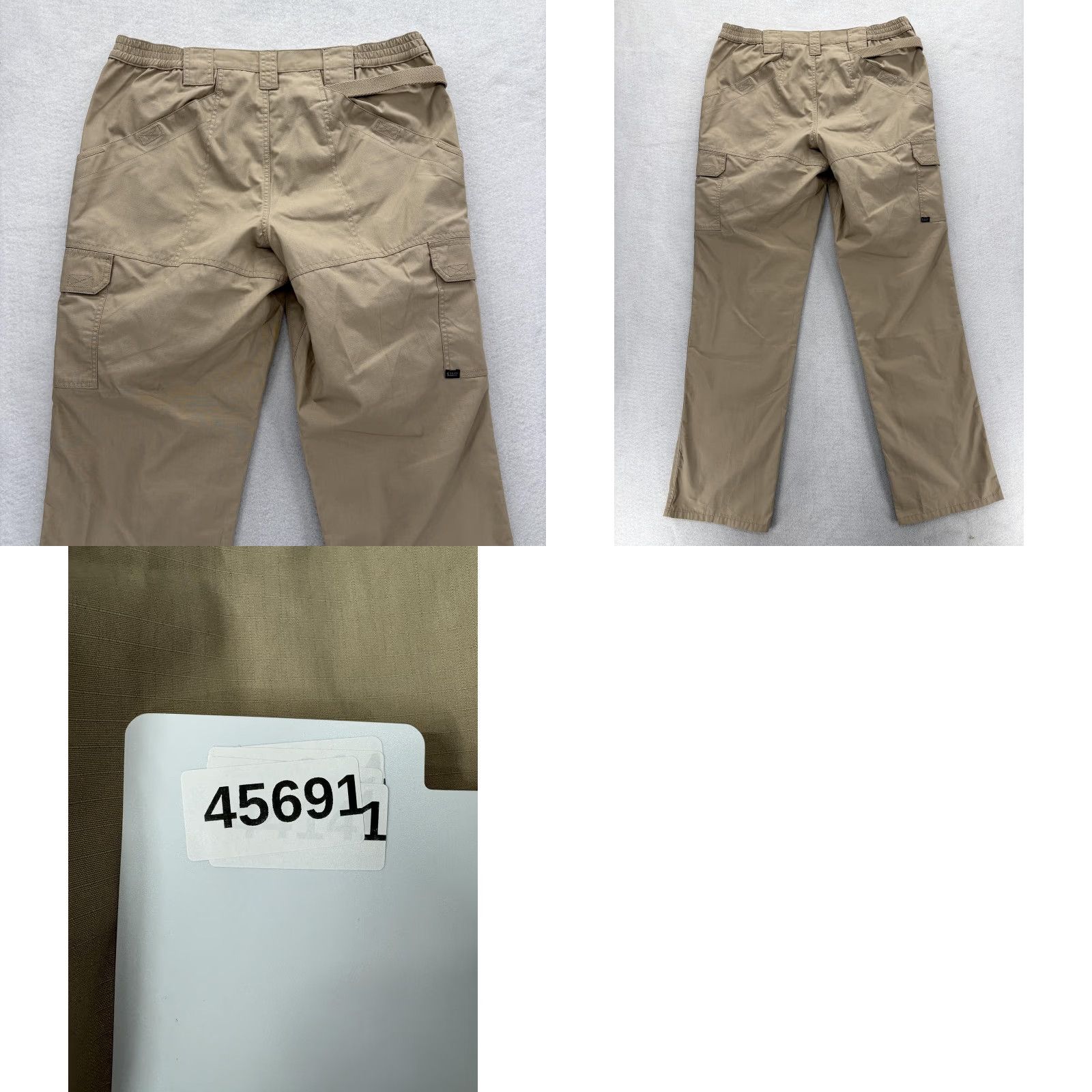 Vintage 5.11 Tactical Taclite Pro Pants Womens 16 Long Khaki Cargo Outdoor Ripstop Trail Size 38" / US 16 / IT 52 - 9 Thumbnail