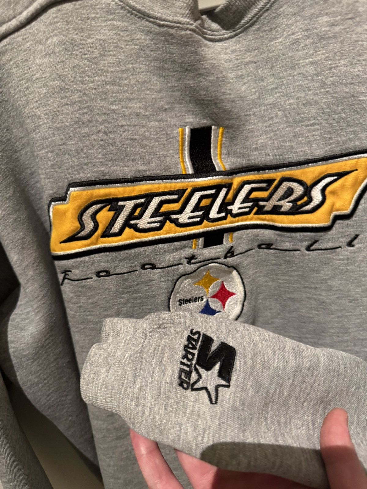 Starter Starter 90s Pittsburg Steelers Crewneck Sweatshirt XL Size US XL / EU 56 / 4 - 2 Thumbnail