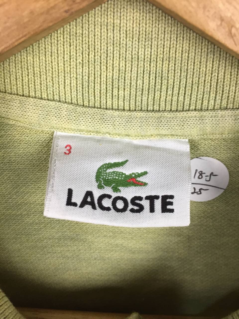 Lacoste Vtg Lacoste Embroidered Logo Casual Pique Polo Shirt Size S Size US S / EU 44-46 / 1 - 14 Thumbnail
