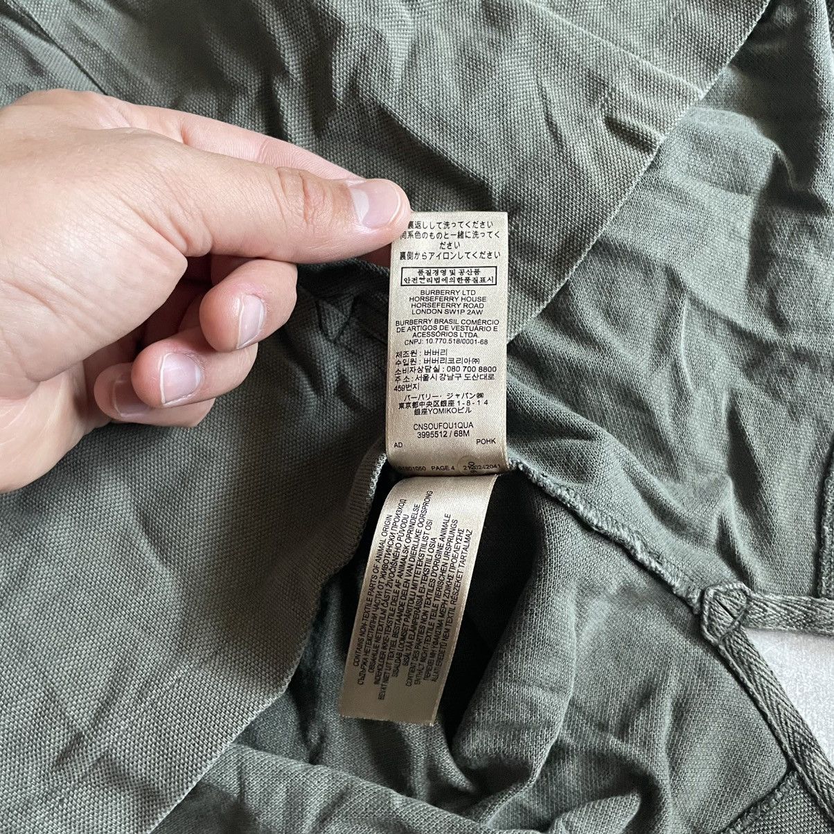 Burberry Burberry polo shirt khaki green tee old money luxury Size US M / EU 48-50 / 2 - 5 Thumbnail