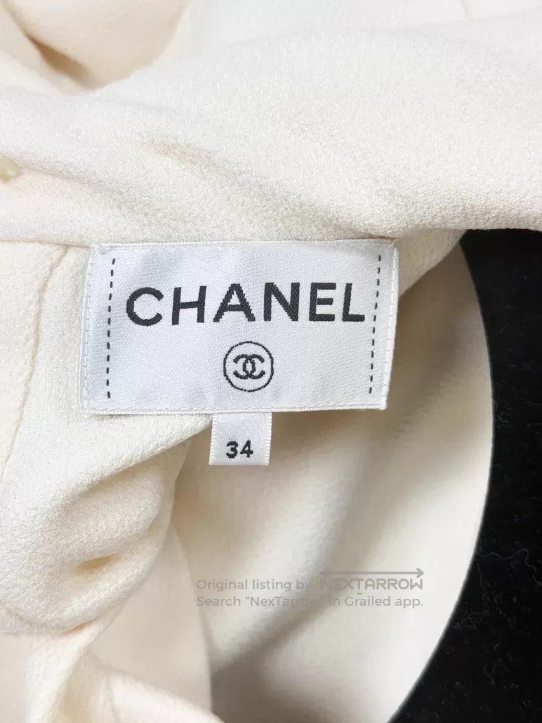 Chanel Chanel Lapel sleeveless one-button vest Size XXS / US 00 / IT 34 - 4 Thumbnail