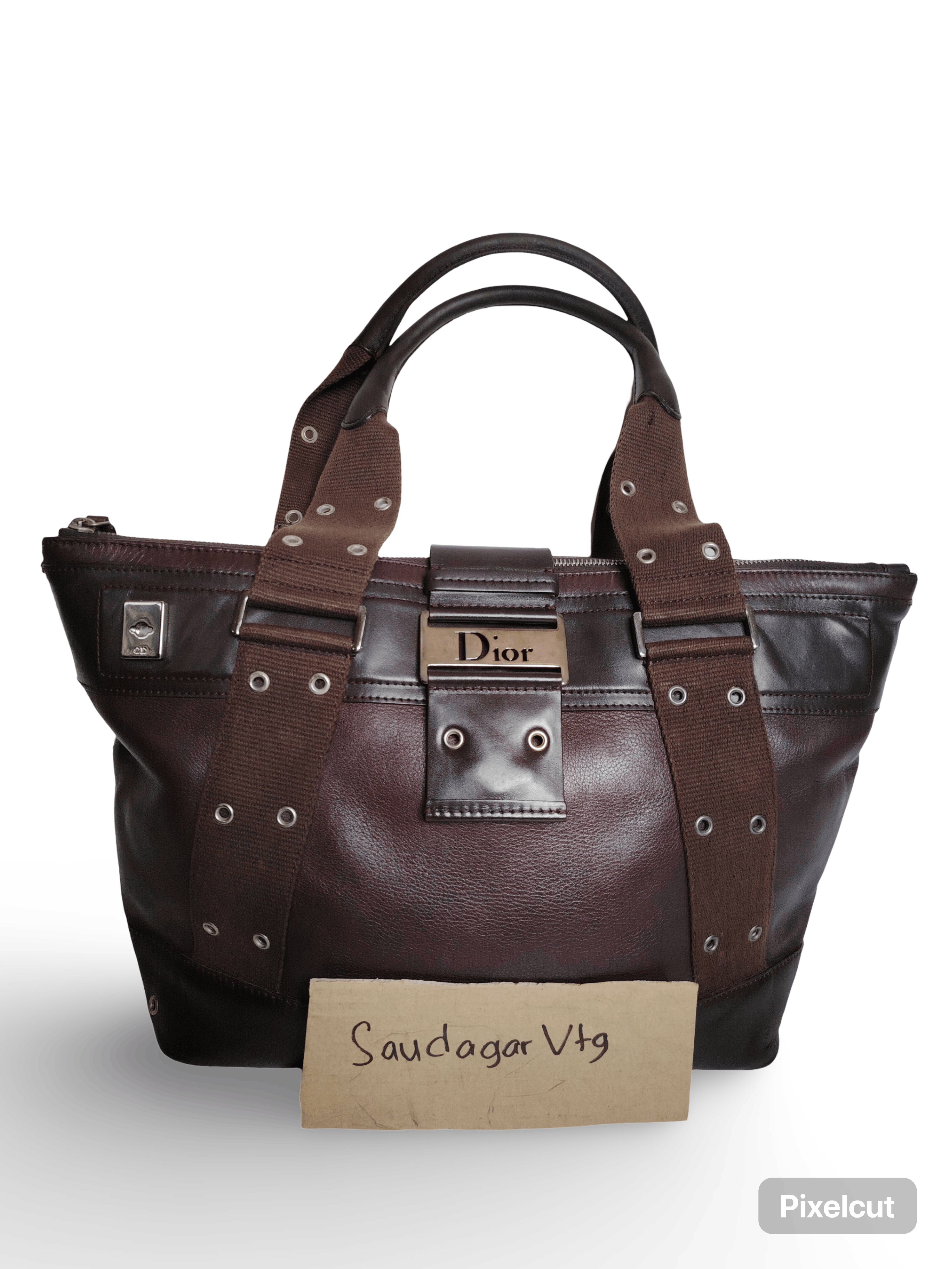 Dior Dior Columbus Leather Tote Size ONE SIZE - 1 Thumbnail