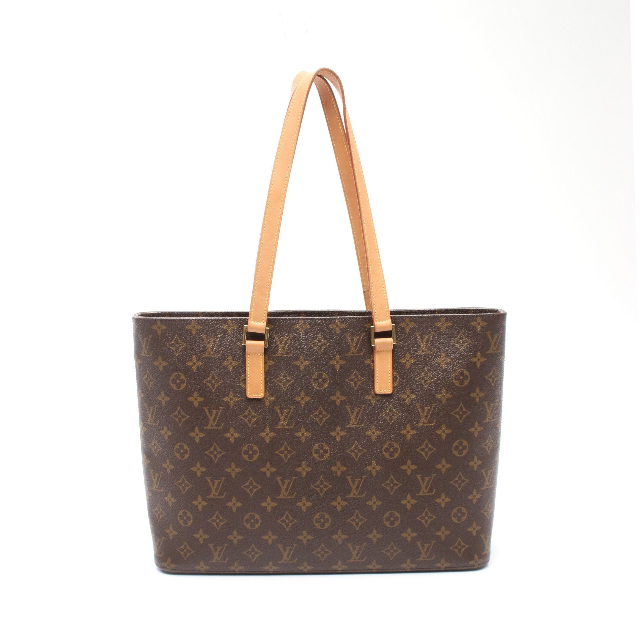 Louis Vuitton Louis Vuitton Luco Monogram Shoulder Bag Tote Leather Brown Size ONE SIZE - 1 Thumbnail