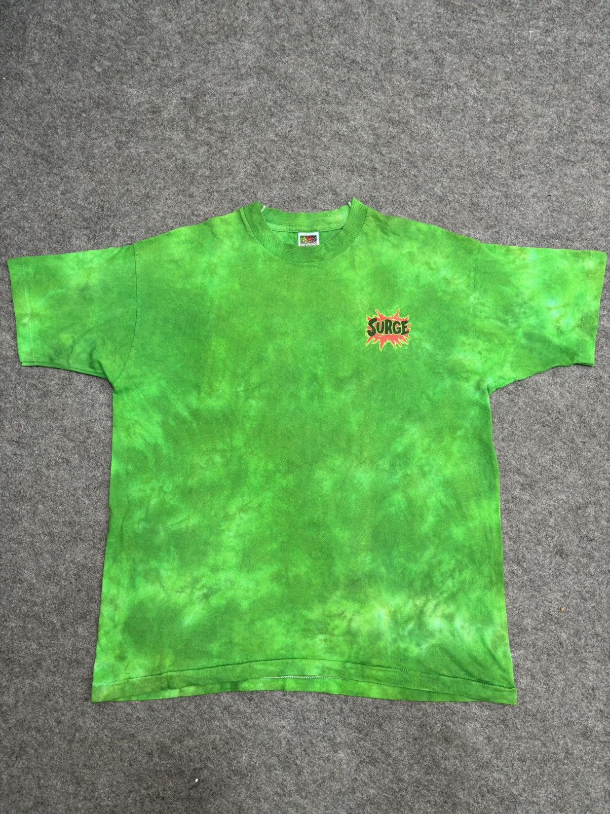 Band Tees 💥Vintage 90s💥Very Rare Surge Tye Dye Shirt F584 Size US XL / EU 56 / 4 - 11 Thumbnail