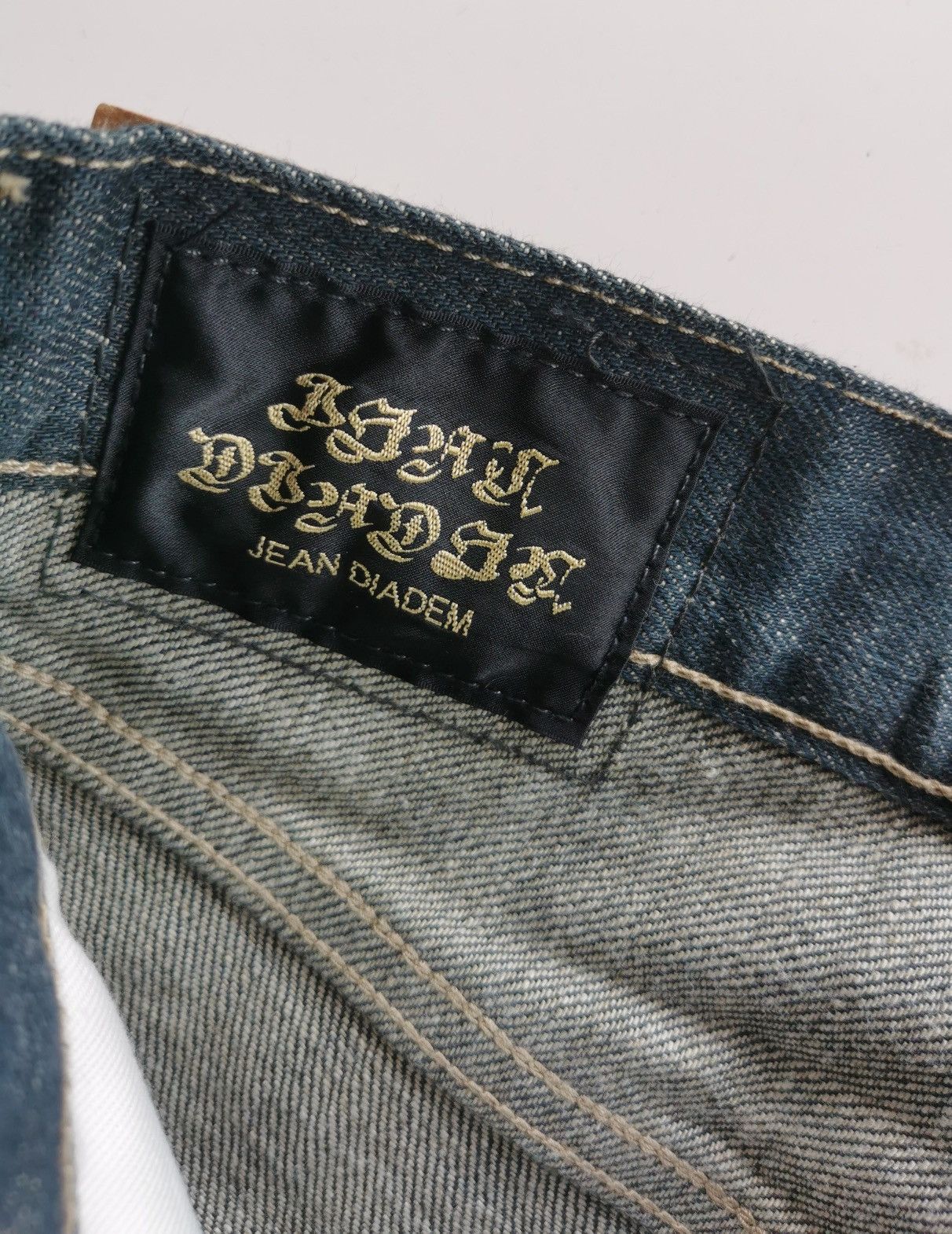Japanese Brand Back Number Selvage Jeans (R1229224) Size US 28 / EU 44 - 6 Thumbnail
