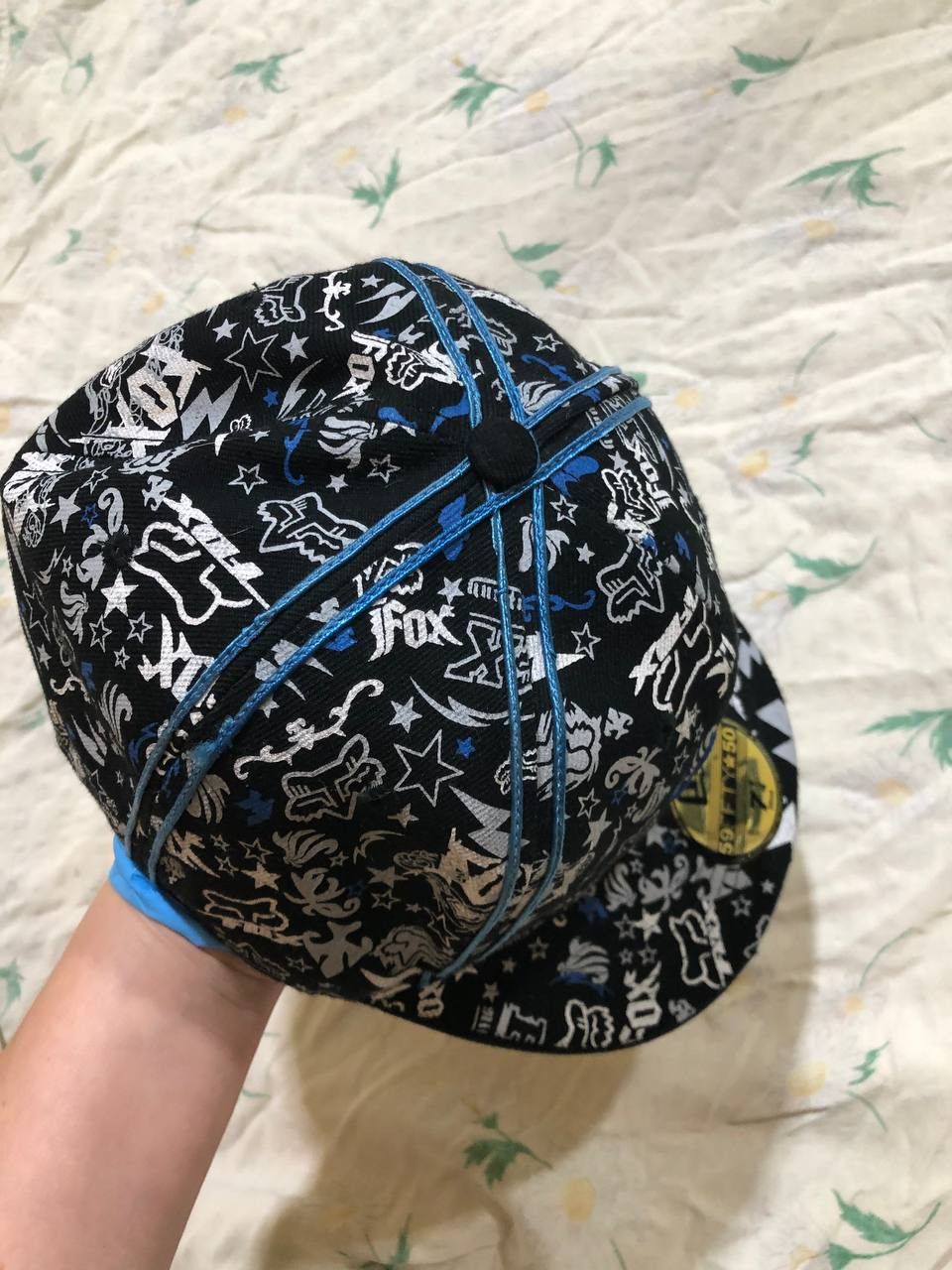 Fox Racing Fox Riders Company All Racing FlexFit Fitted Baseball Hat Size ONE SIZE - 10 Thumbnail