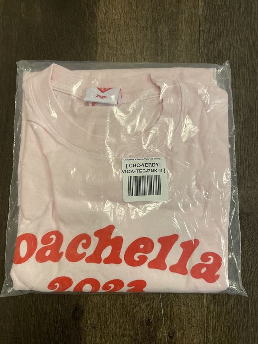 Coachella Coachella x Verdy Girls Don't Cry Pink shirt | Grailed