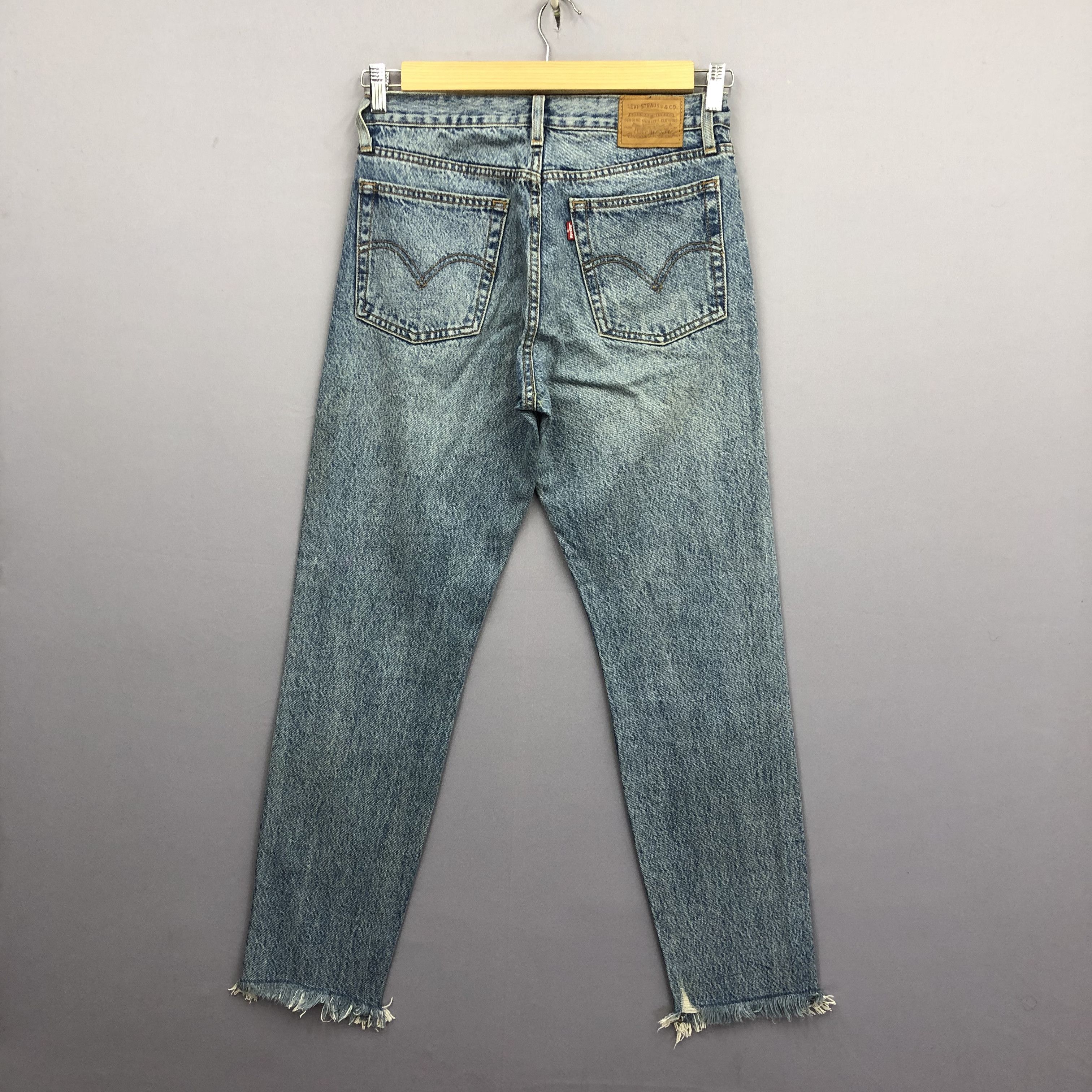 Levi's Vintage Levis 501 Sun Faded Jeans Levi's Light Wash Denim Size US 30 / EU 46 - 2 Thumbnail
