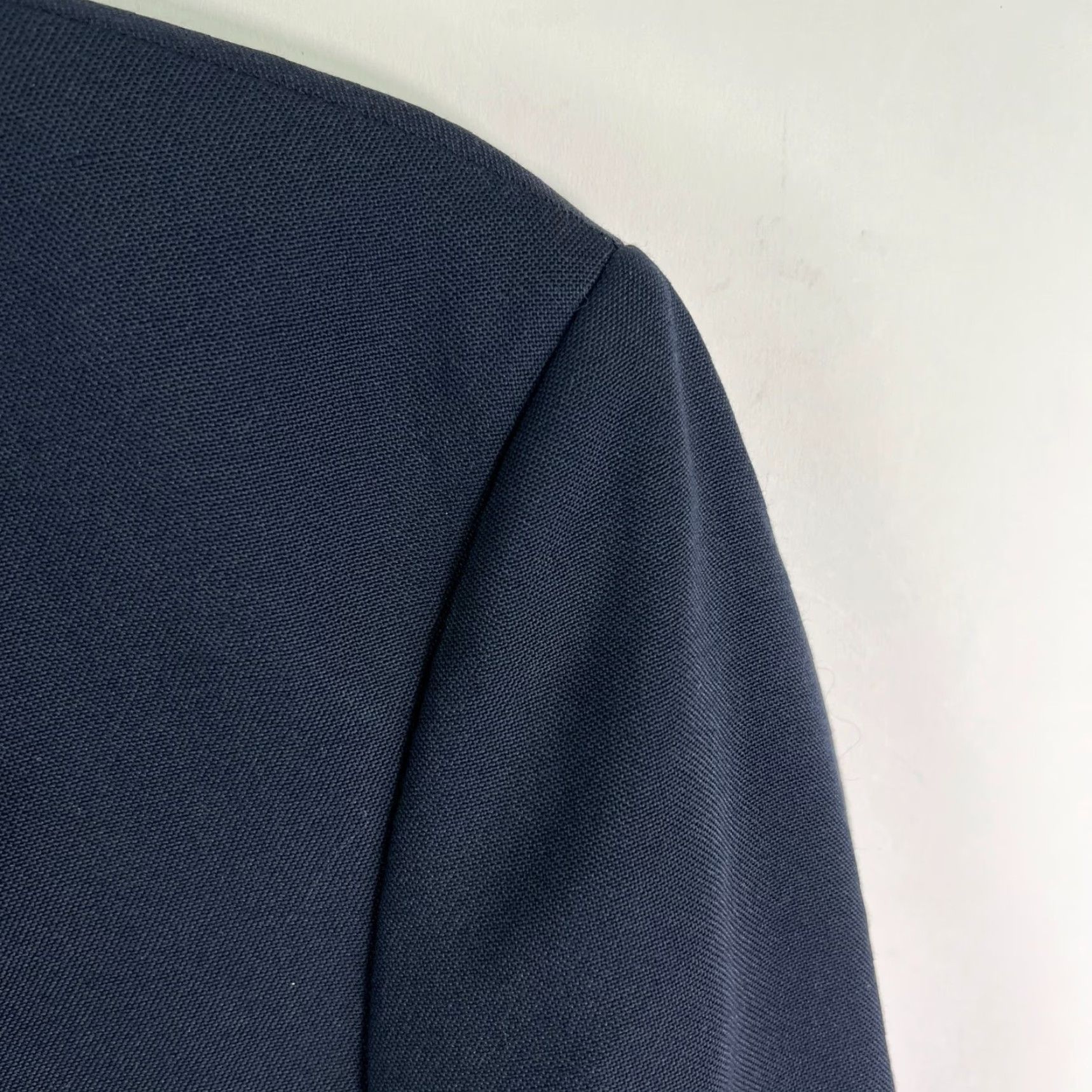 Vintage Wimbledon Blazer Mens Size 50 Blue Made South Africa Wool Single Breast Suit Size 50R - 2 Thumbnail