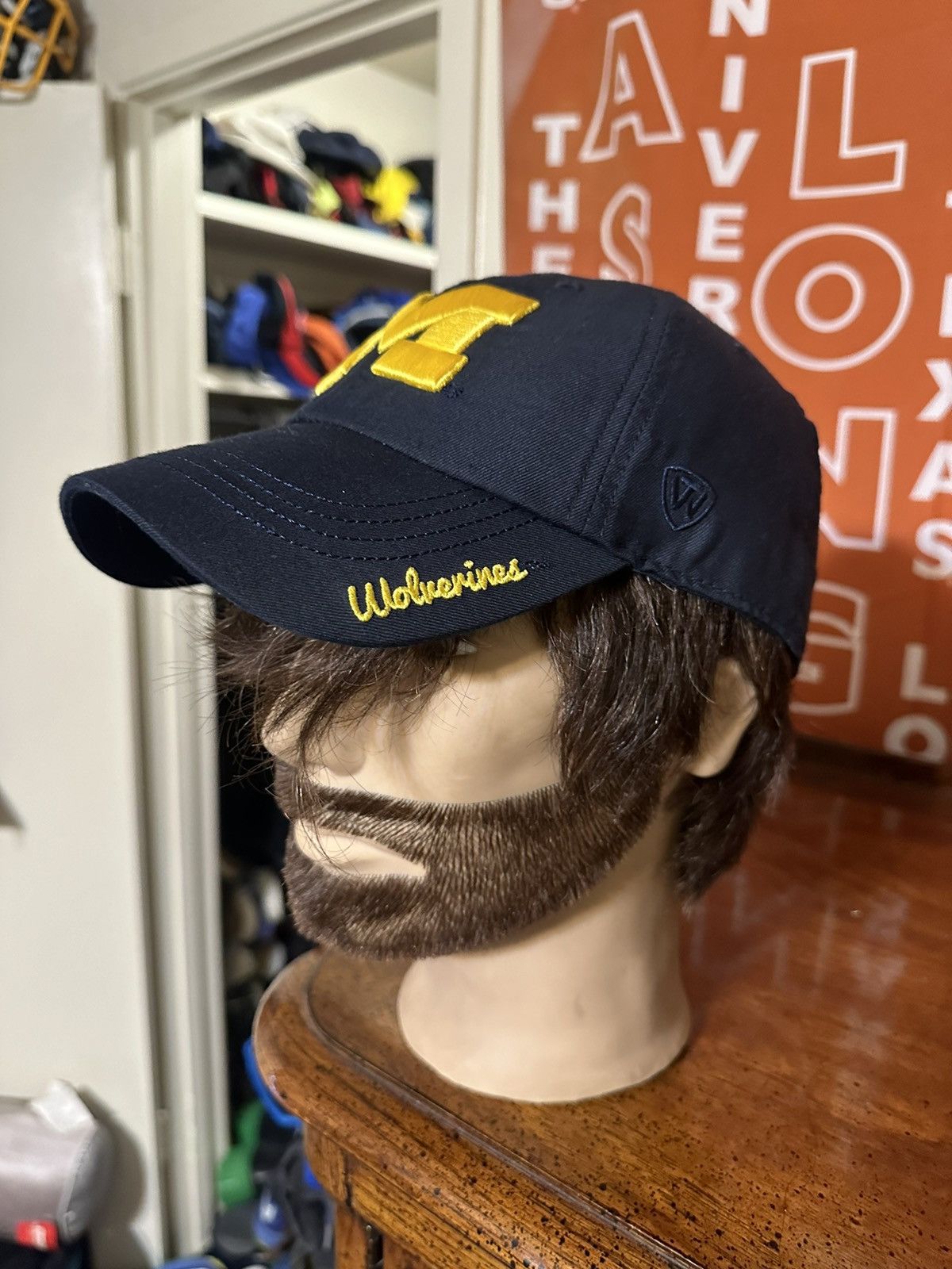 NCAA × Vintage Vintage Woman’s NCAA Michigan Wolverine hat 00s Size ONE SIZE - 7 Thumbnail