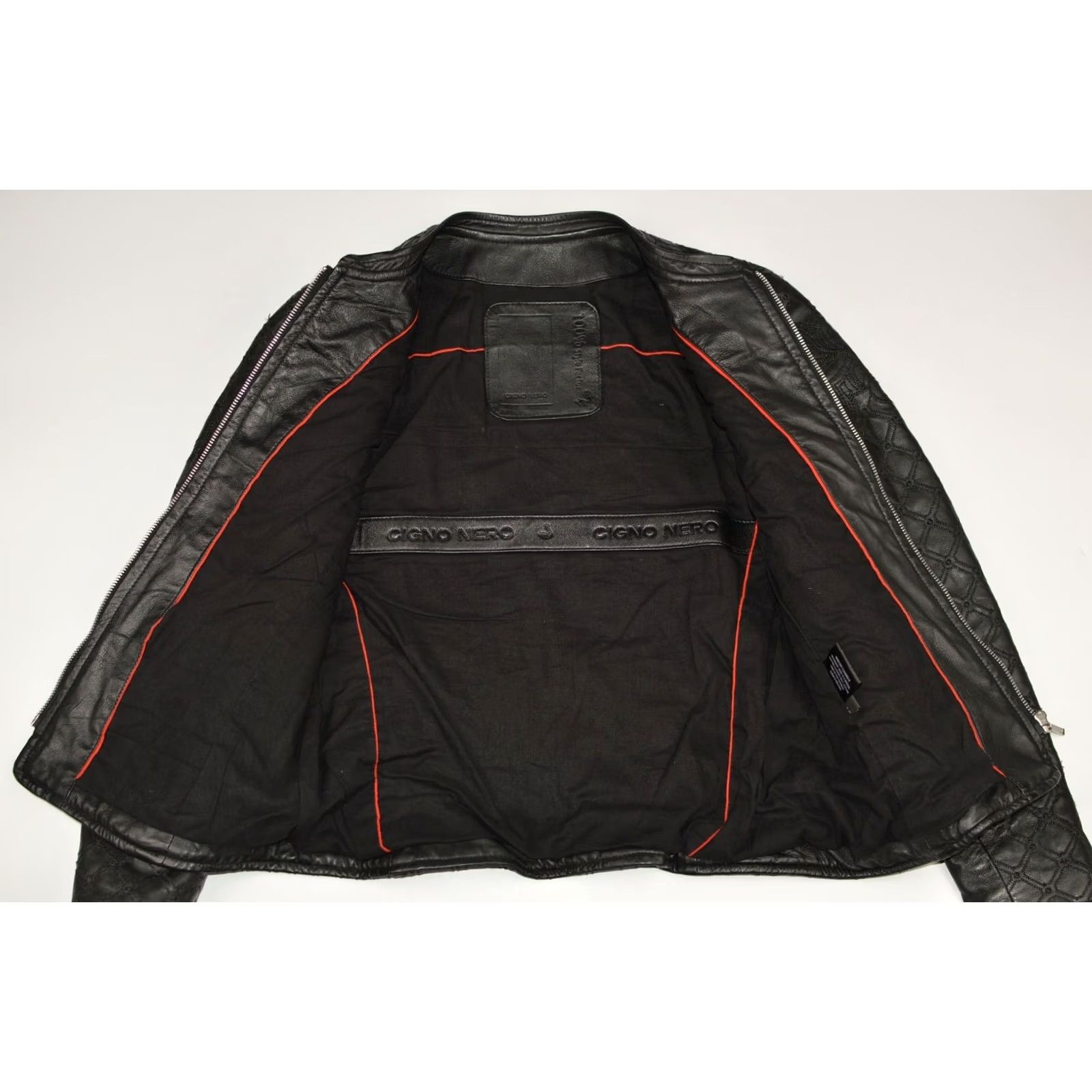 Vintage Cigno Nero Women's Style Factor Leather Jacket Shirt Jacket Black 40 Ladies Size S / US 4 / IT 40 - 4 Thumbnail