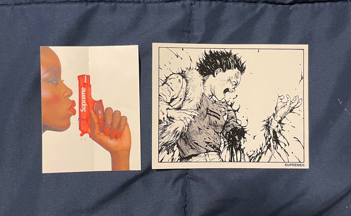 Akira stickers outlet supreme