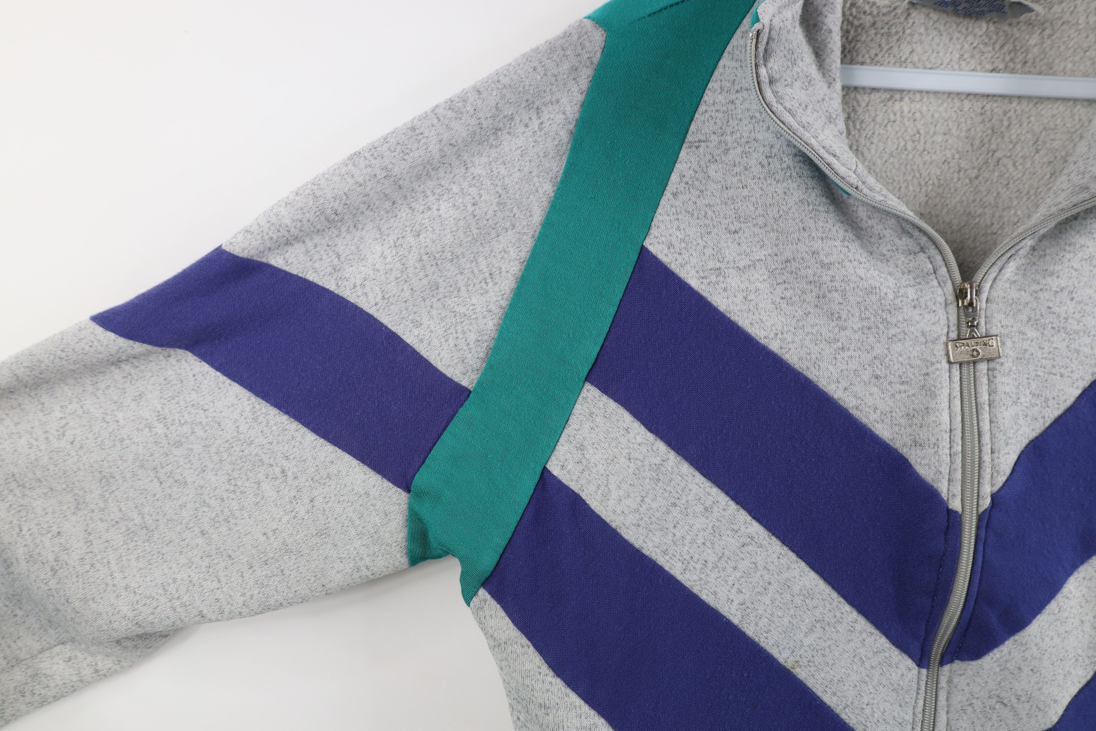 Vintage Vintage 80s 90s Streetwear Triblend Tennis Track Jacket Size US M / EU 48-50 / 2 - 9 Thumbnail