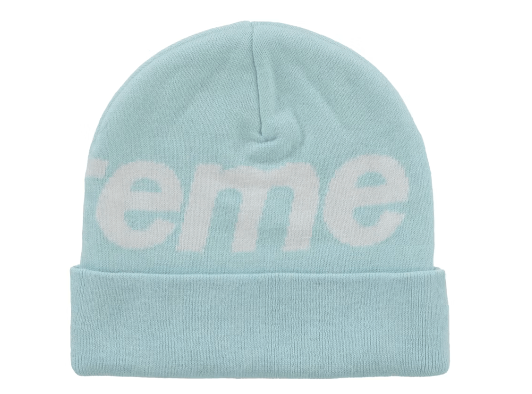 Supreme Supreme Camo Big Logo Beanie Light Blue size adjustable Size ONE SIZE - 2 Thumbnail