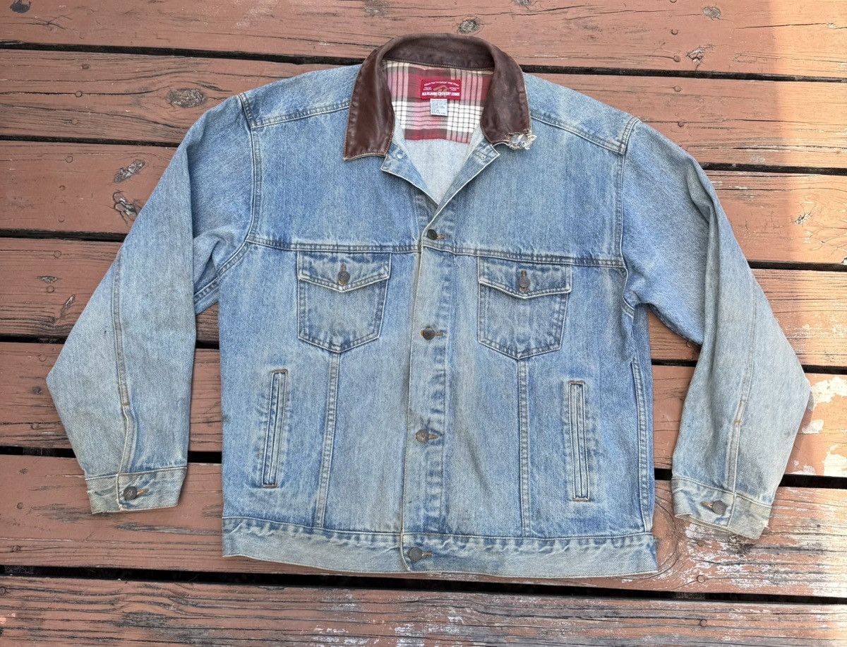 Marlboro Vintage Marlboro Denim Jacket Size US XL / EU 56 / 4 - 1 Thumbnail