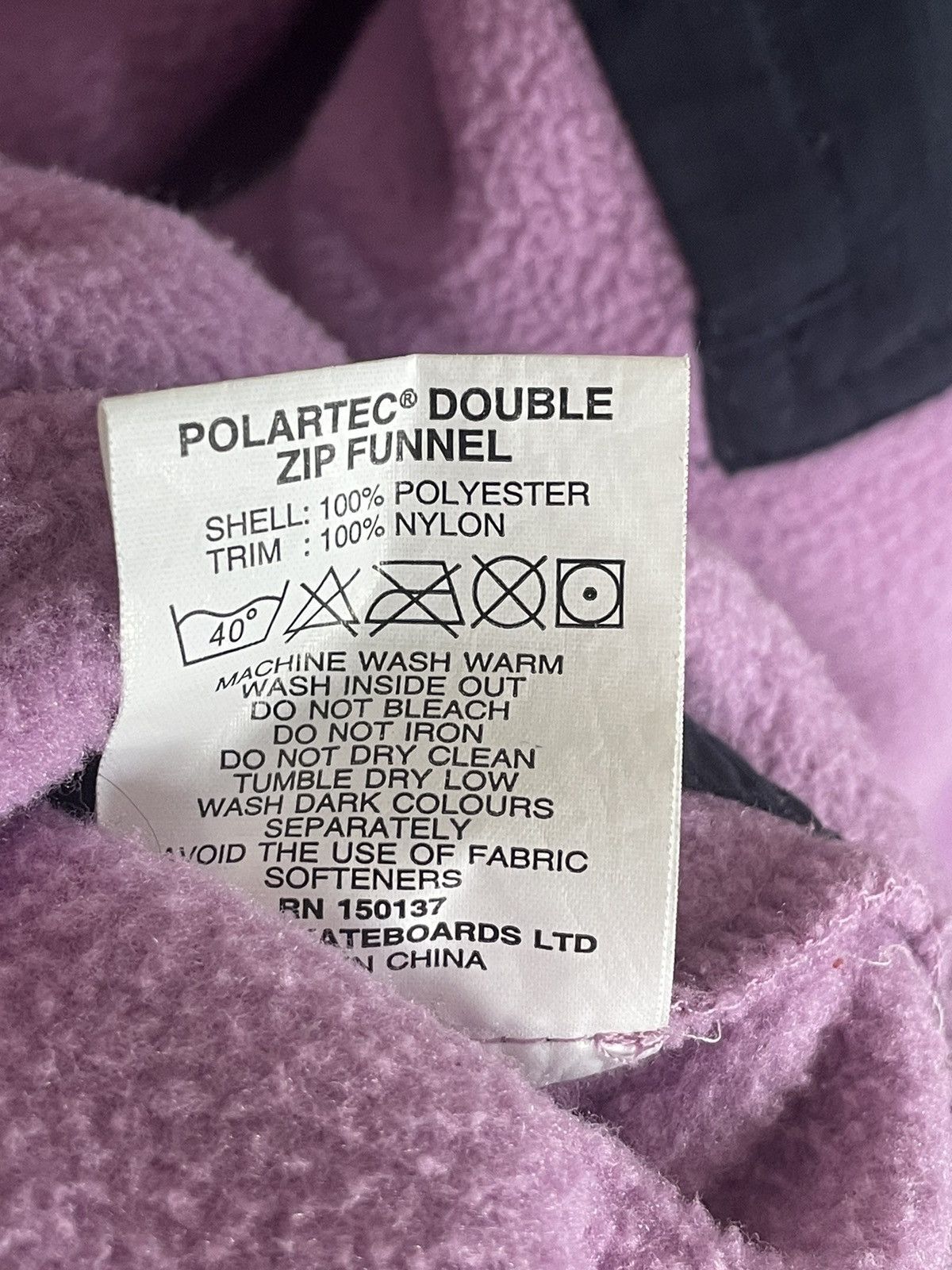 Palace × Polartec Palace Double Zip Polartec Cordura Fleece Size US L / EU 52-54 / 3 - 6 Thumbnail