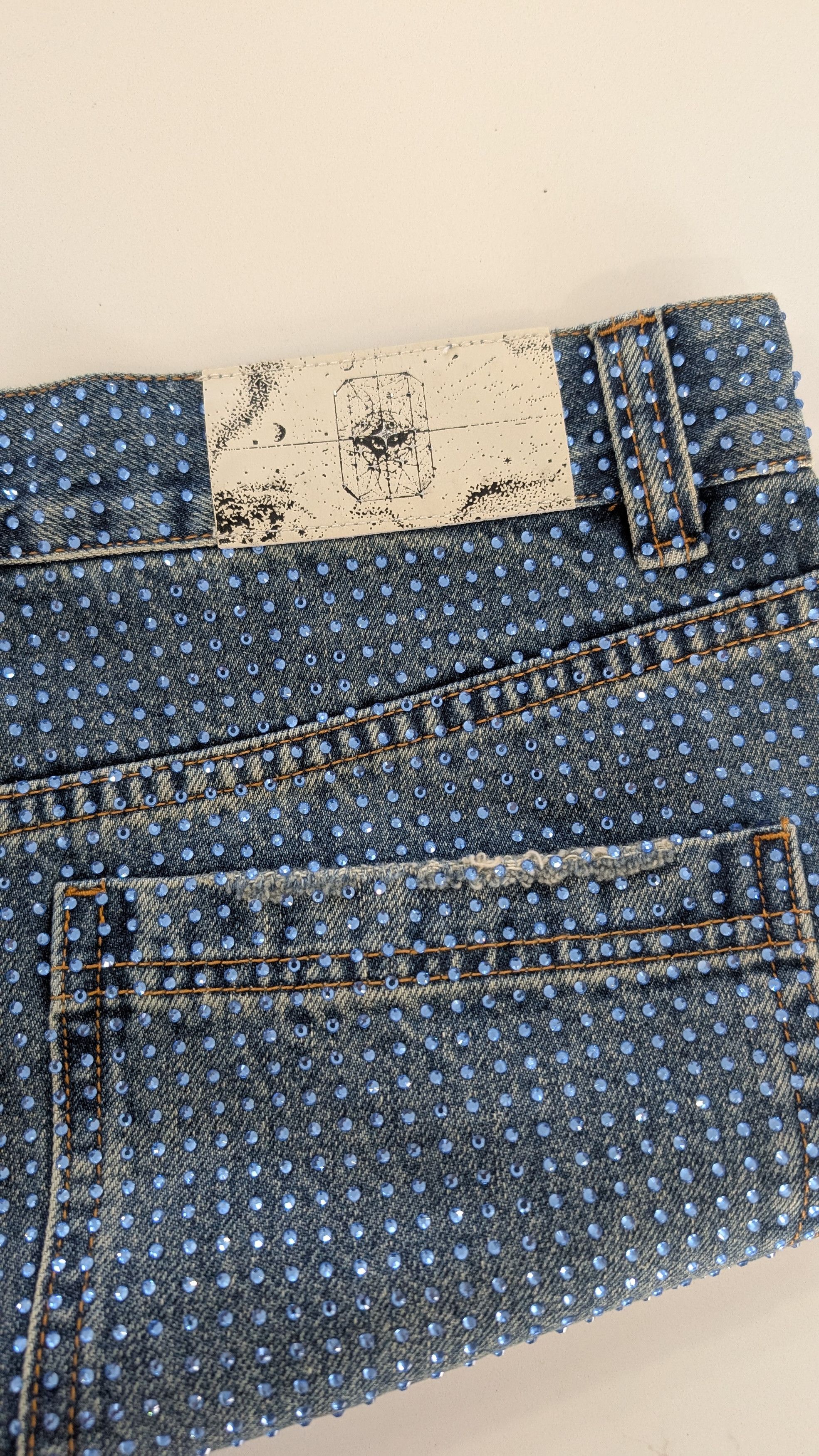 Birth of Royal Child Birth Of Royal Child BORC 20K Stellar Diamond Jeans Blue L Size US 34 / EU 50 - 3 Thumbnail