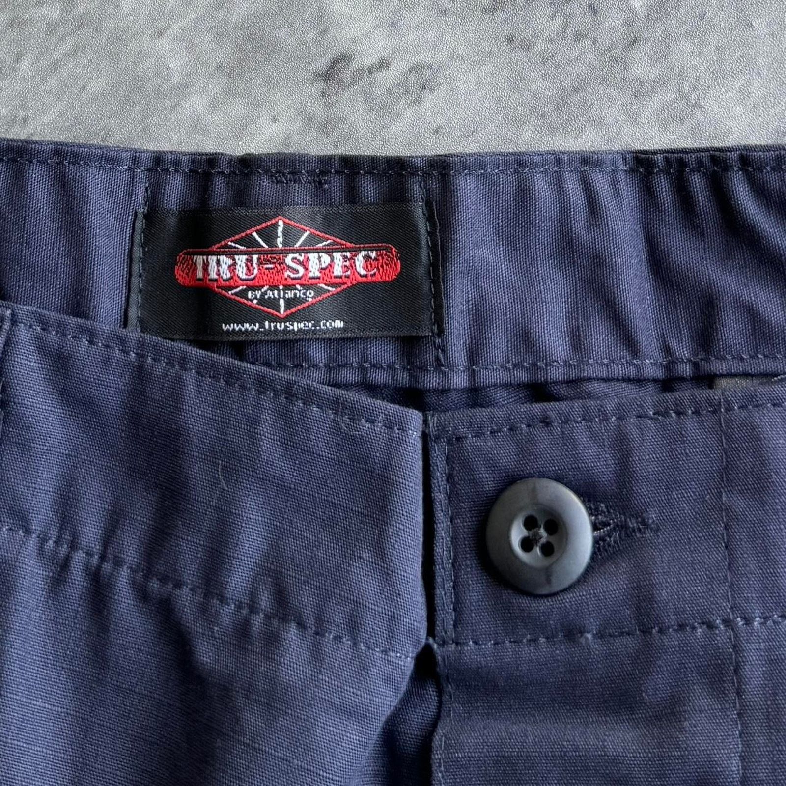Carhartt × Tru-Spec × Vintage Vintage Y2K Carhartt Style Baggy Navy Opium Cargo Pants Size US 38 / EU 54 - 4 Thumbnail