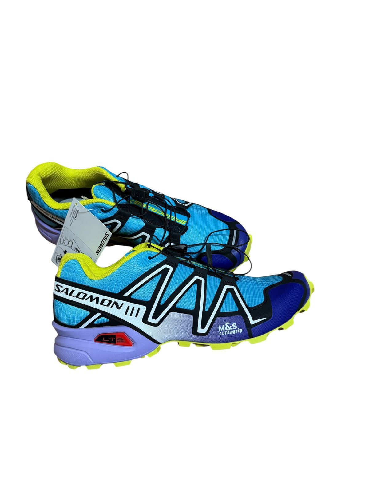 Salomon Salomon Speedcross 3 Liberty Aquarius White Runnung Trainers Size US 9.5 / EU 42-43 - 2 Thumbnail